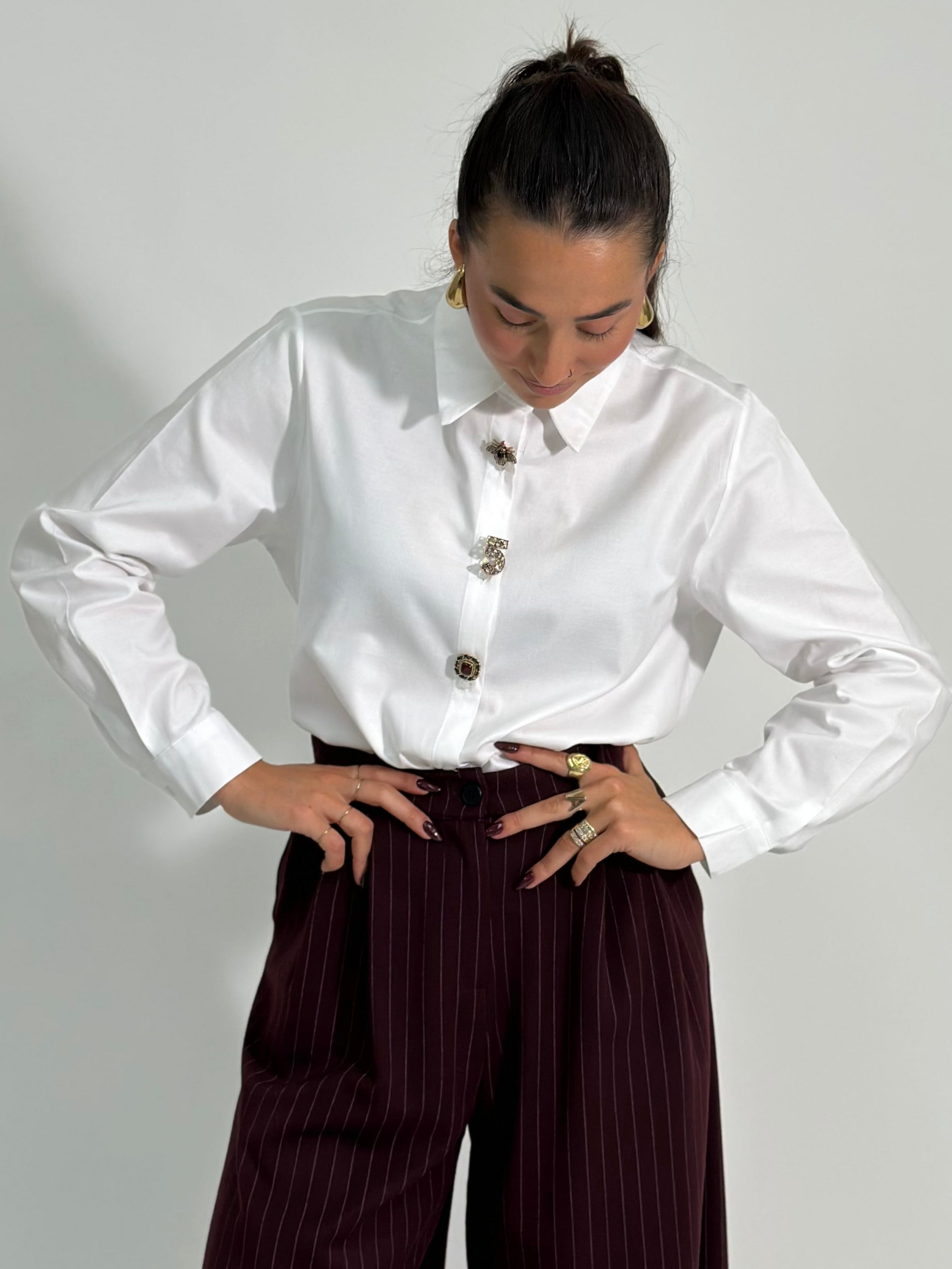 Camicia oxford 27595 BIANCO