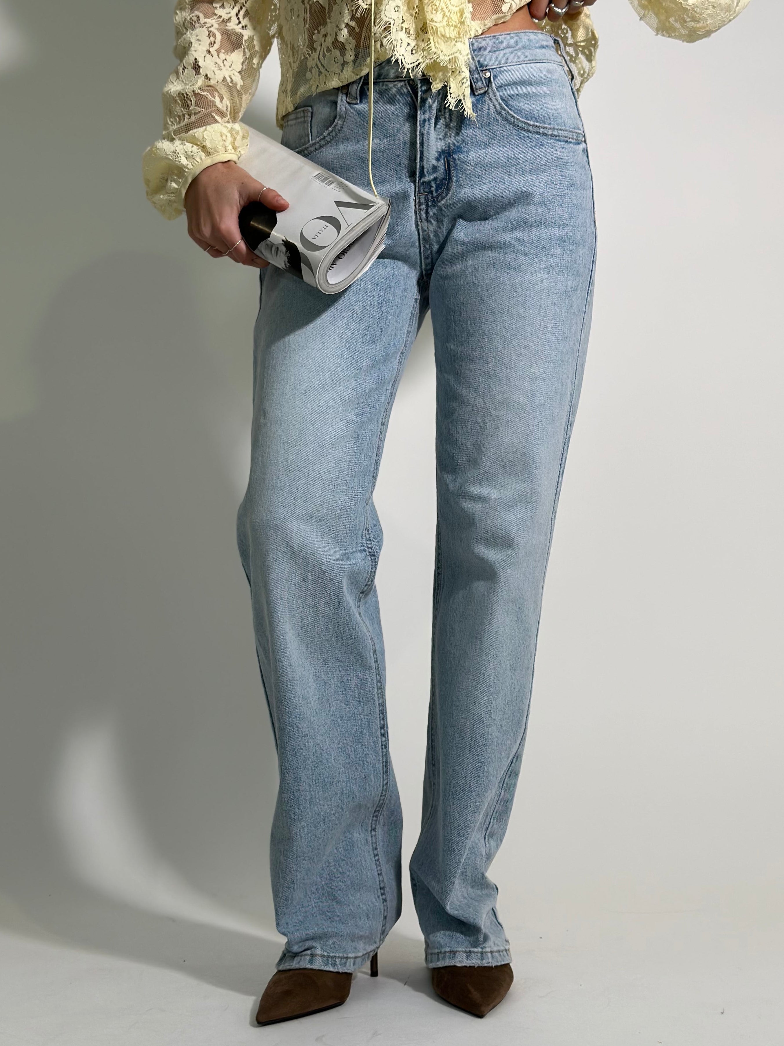 Jeans ricamo 5343