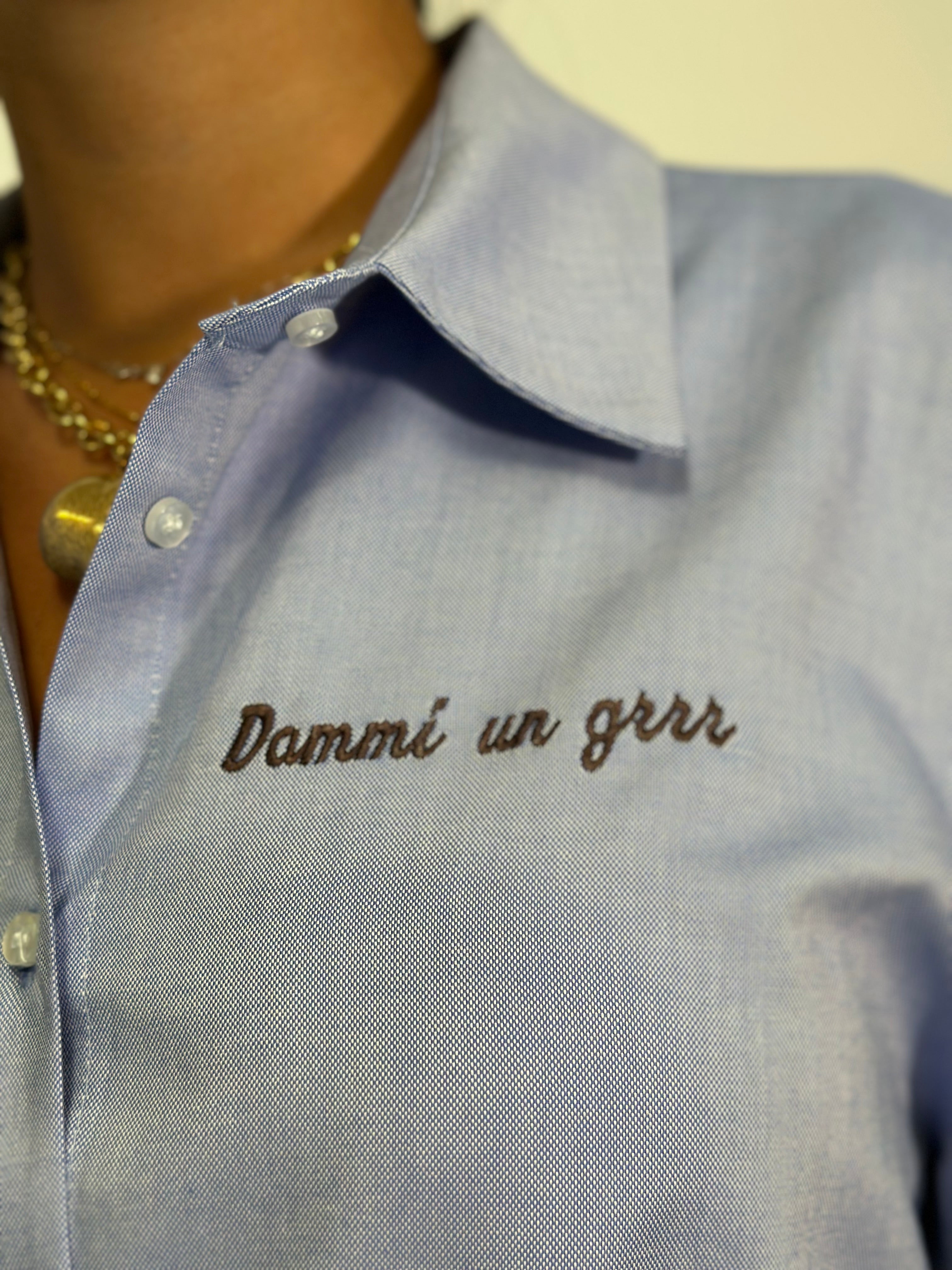 Camicia Grrr 27598 AZZURRO