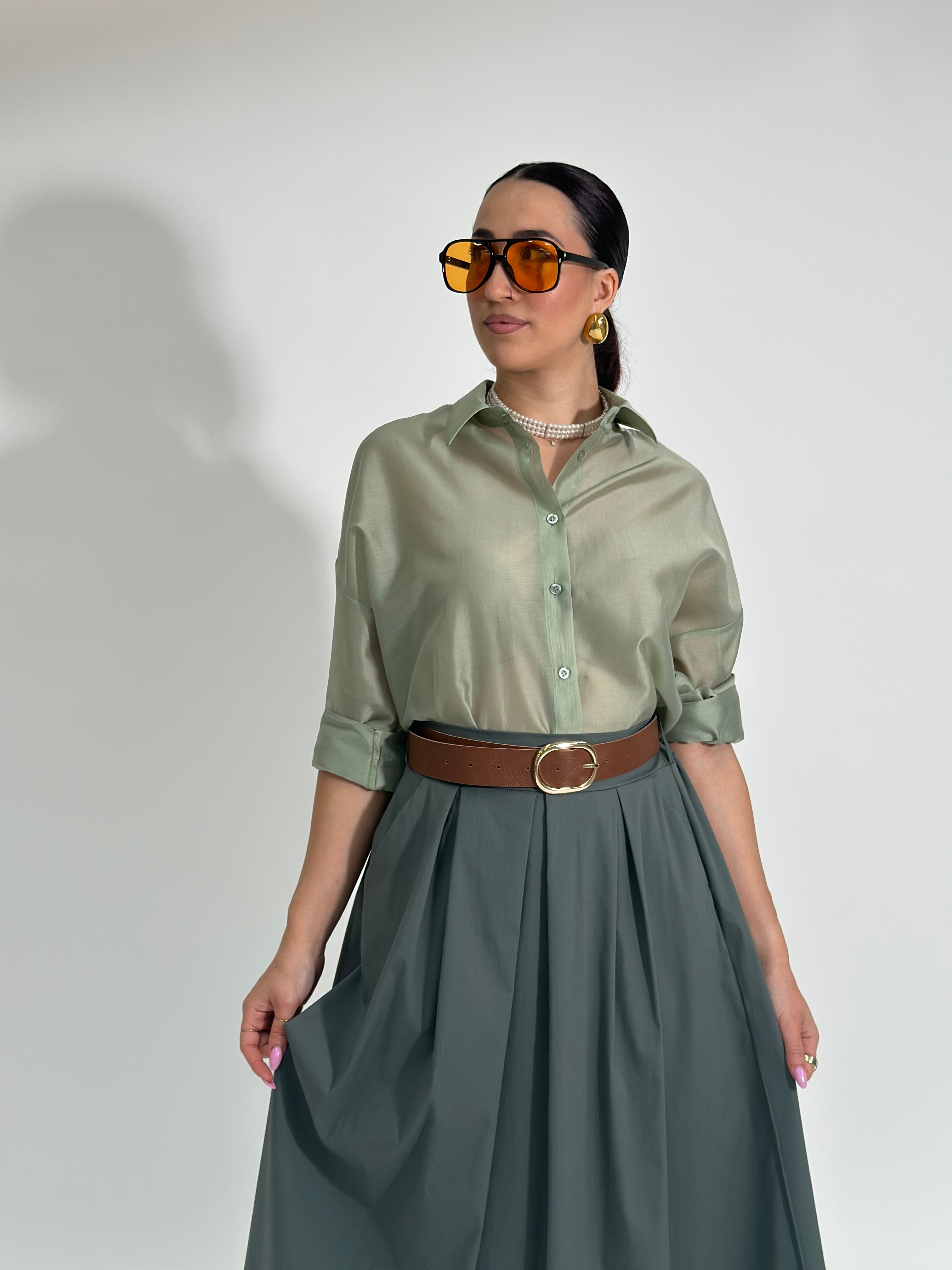 Camicia leggera 5329 VERDE