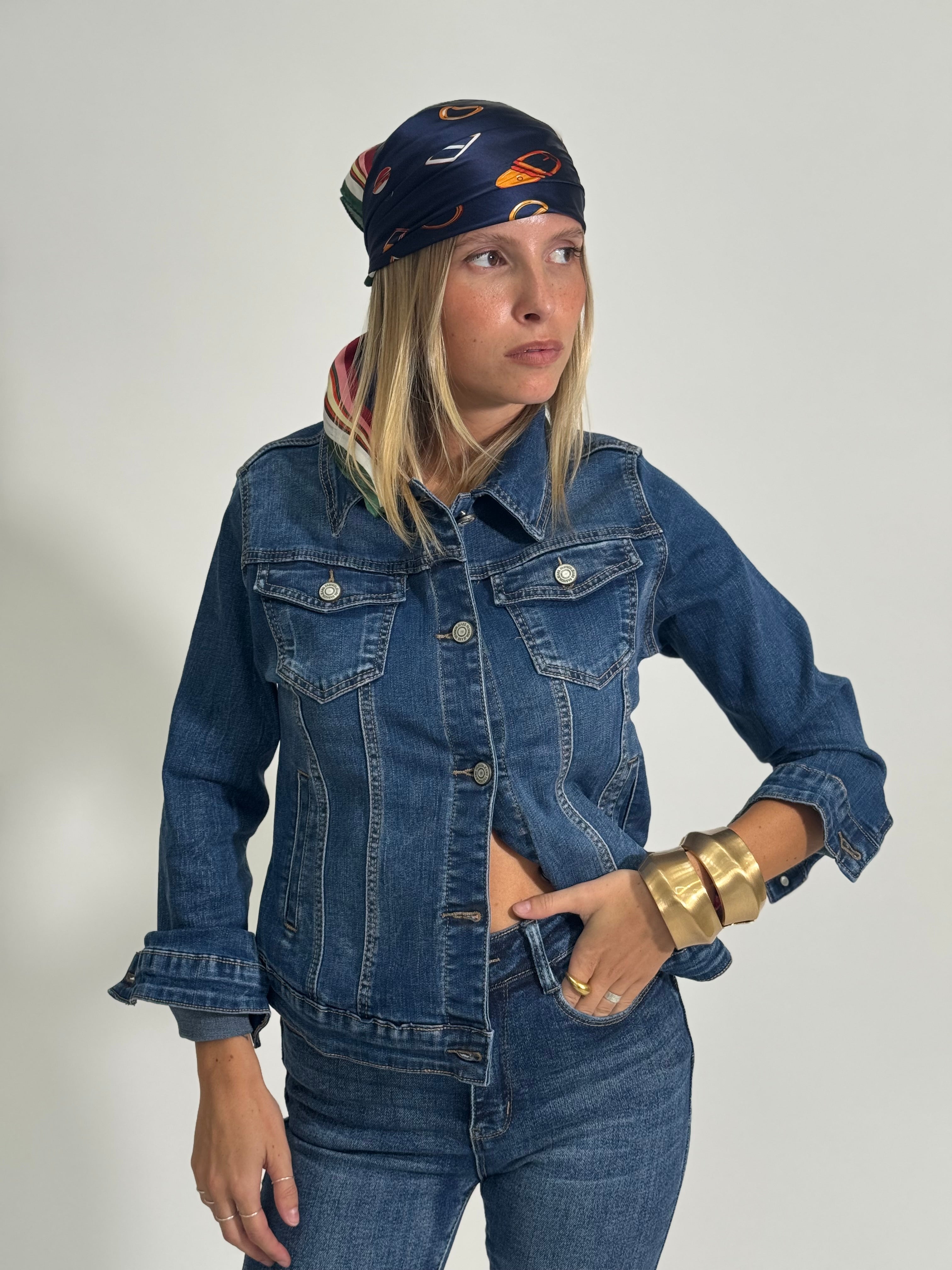 Giacca denim A2955