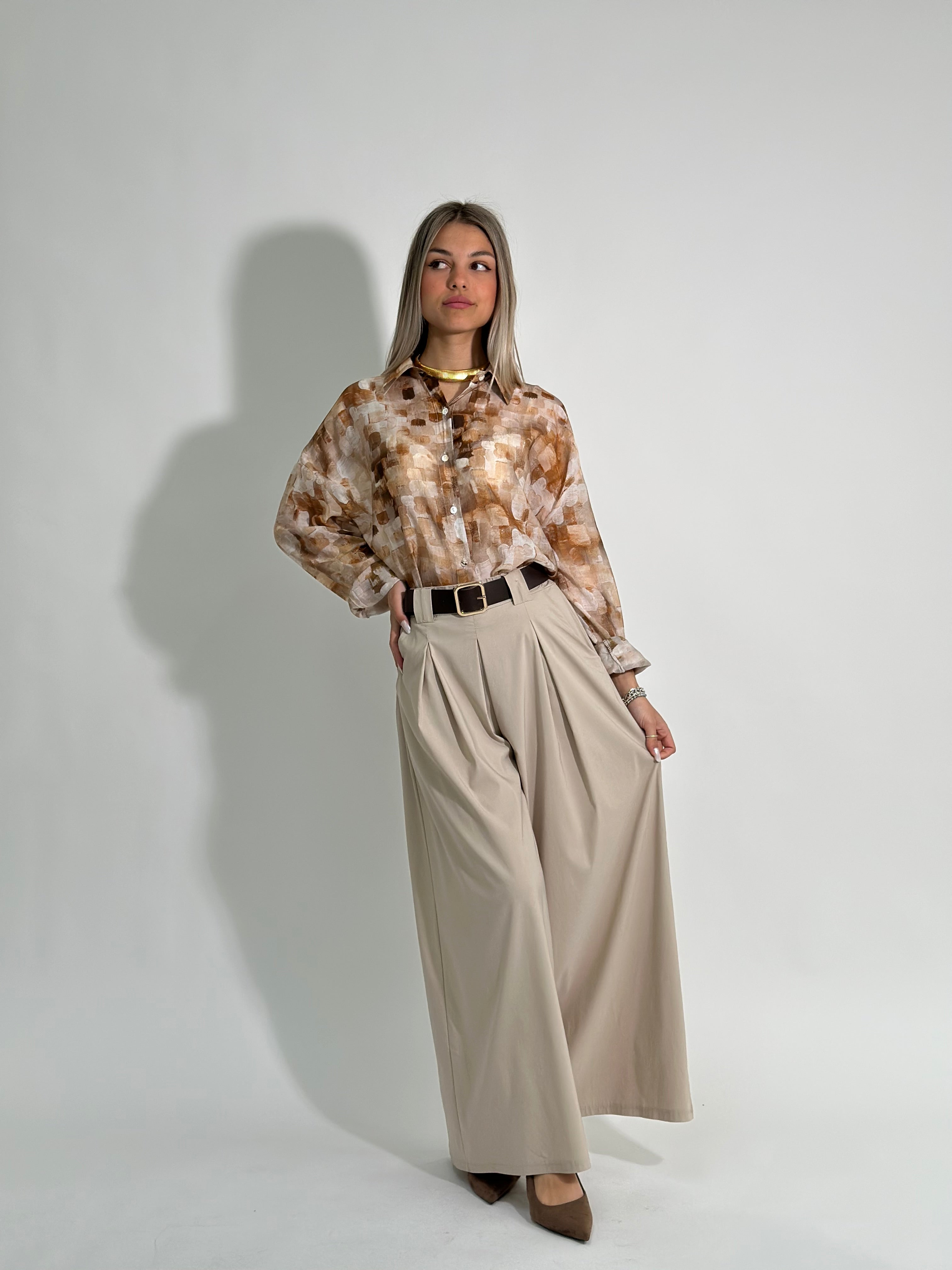 Camicia coffee 1815