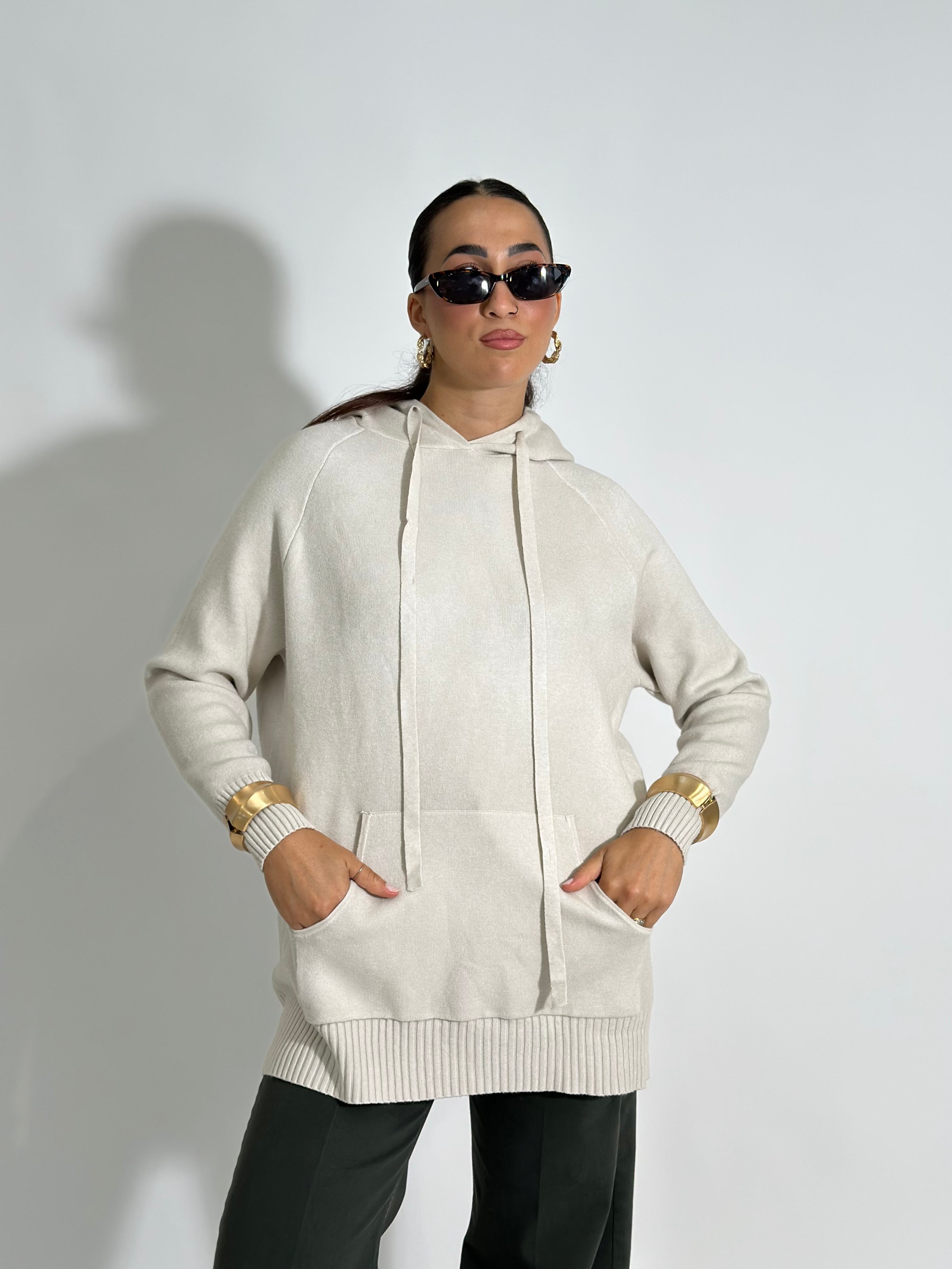 Maglia Felpa 5351 ECRÙ