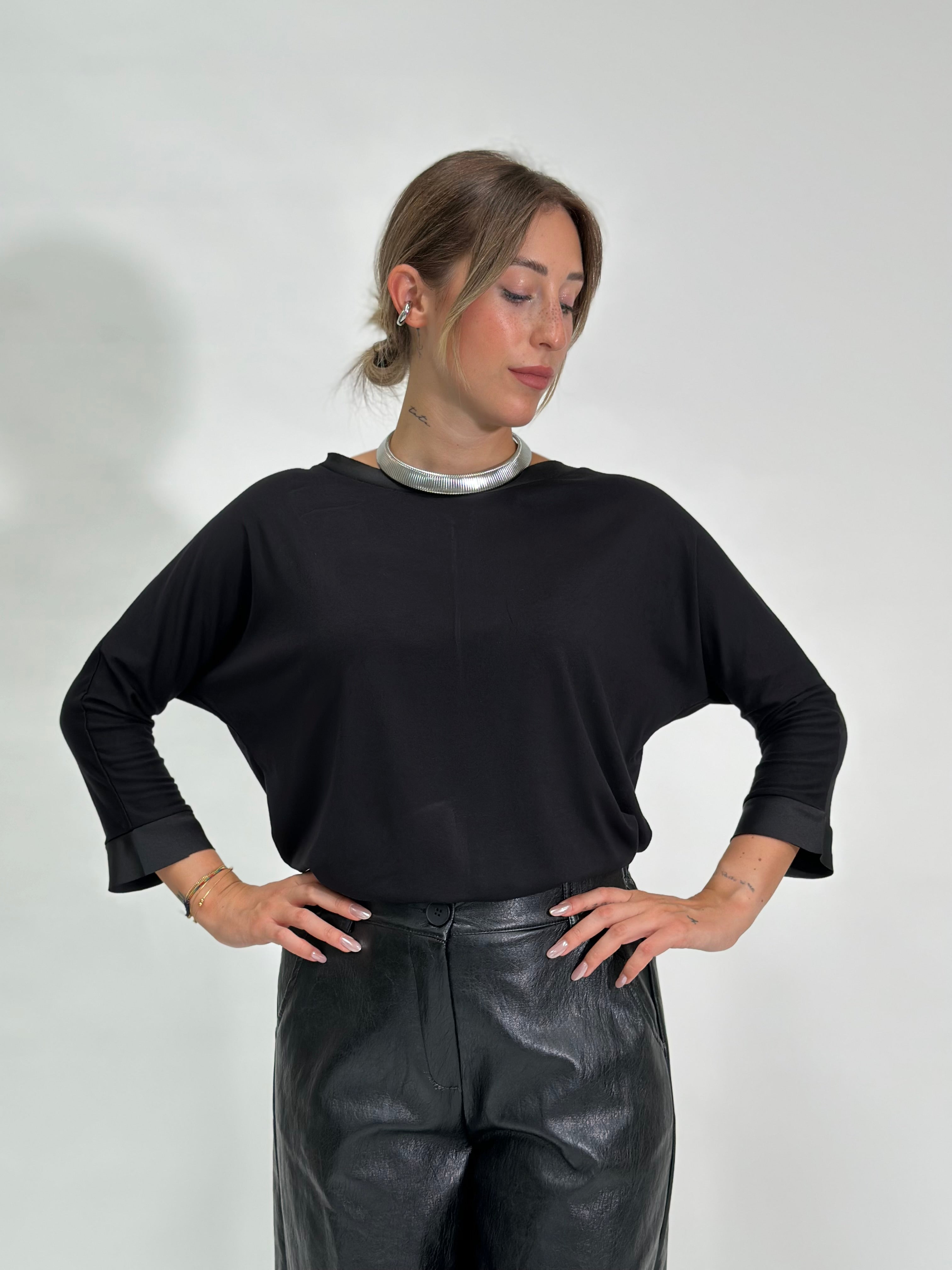 Maglia one 18671 NERO