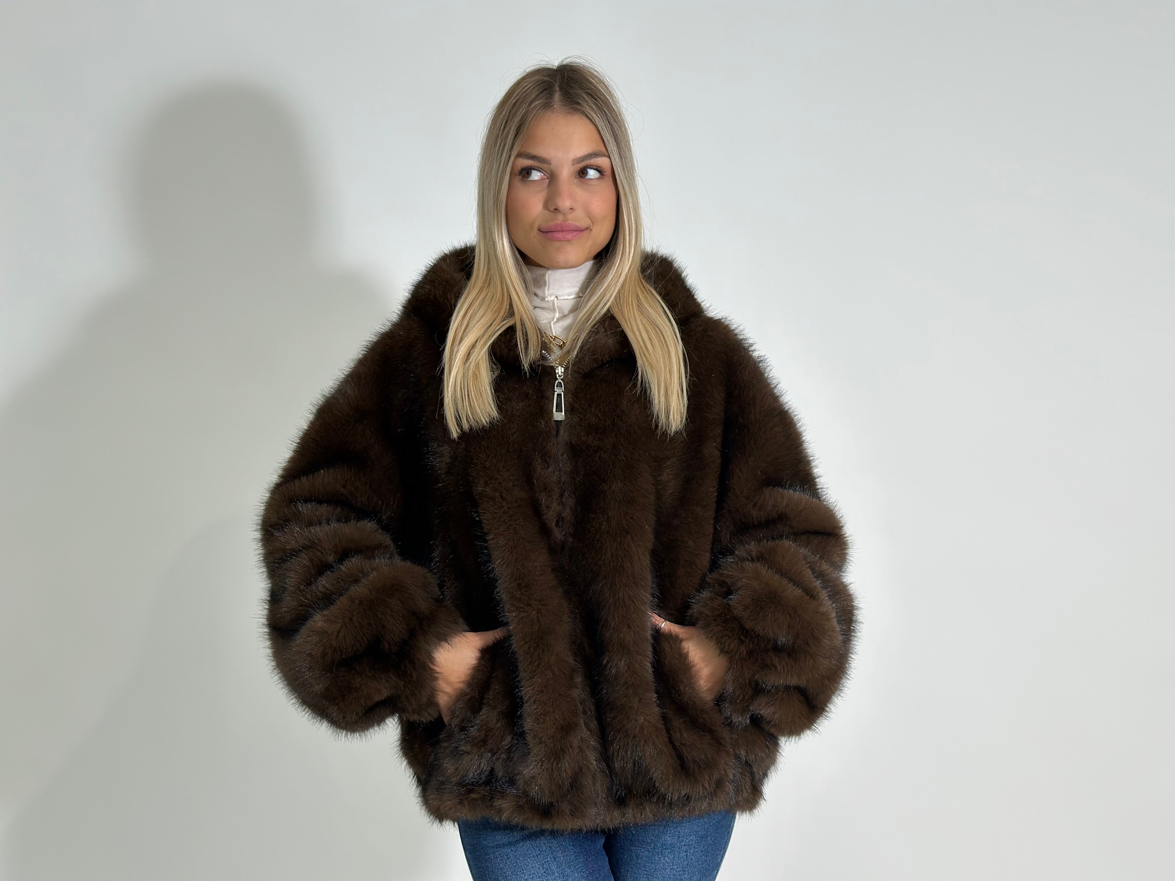 Pelliccia bomber 00322