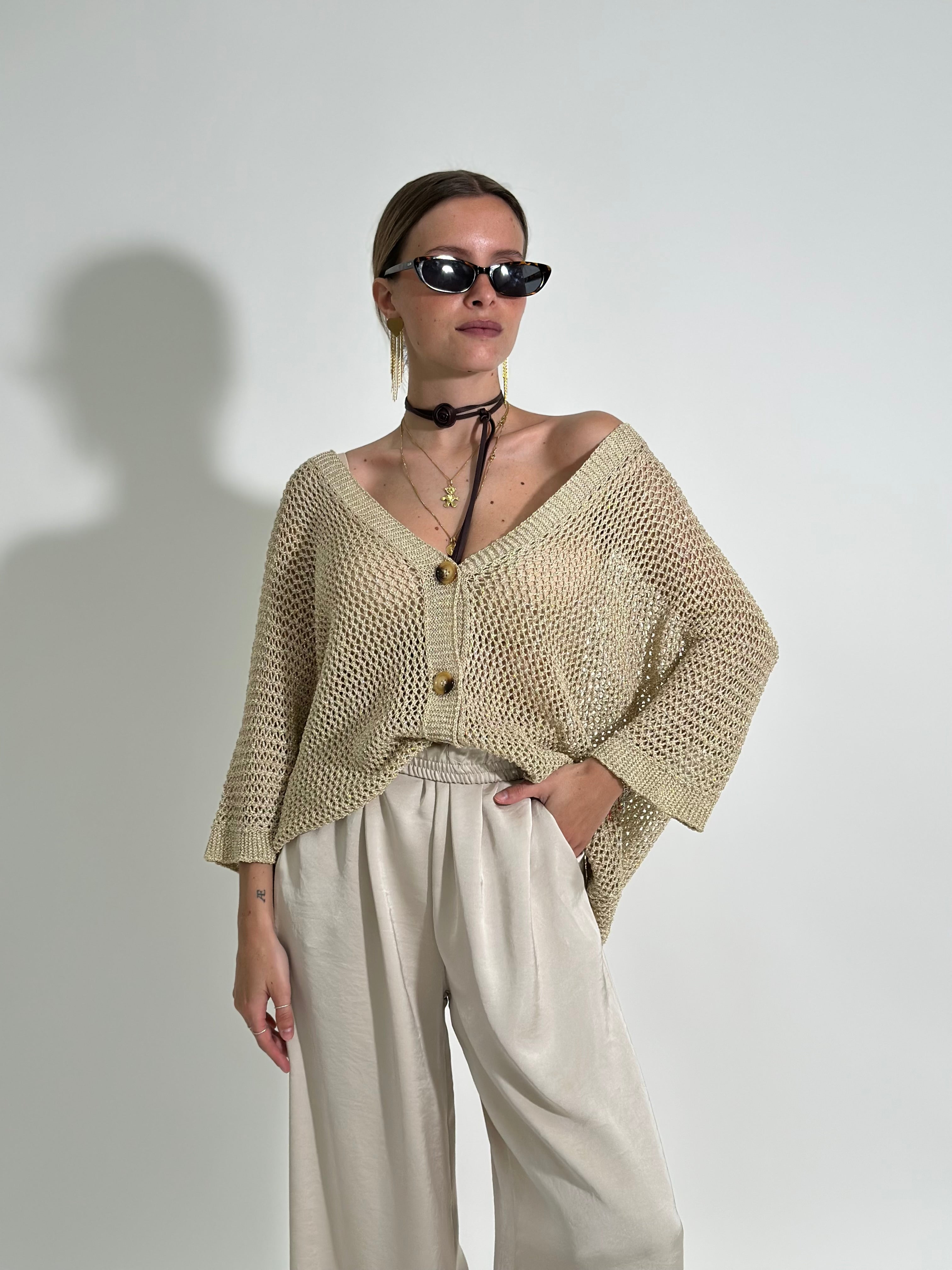 Maglia lurex 11368 GOLD