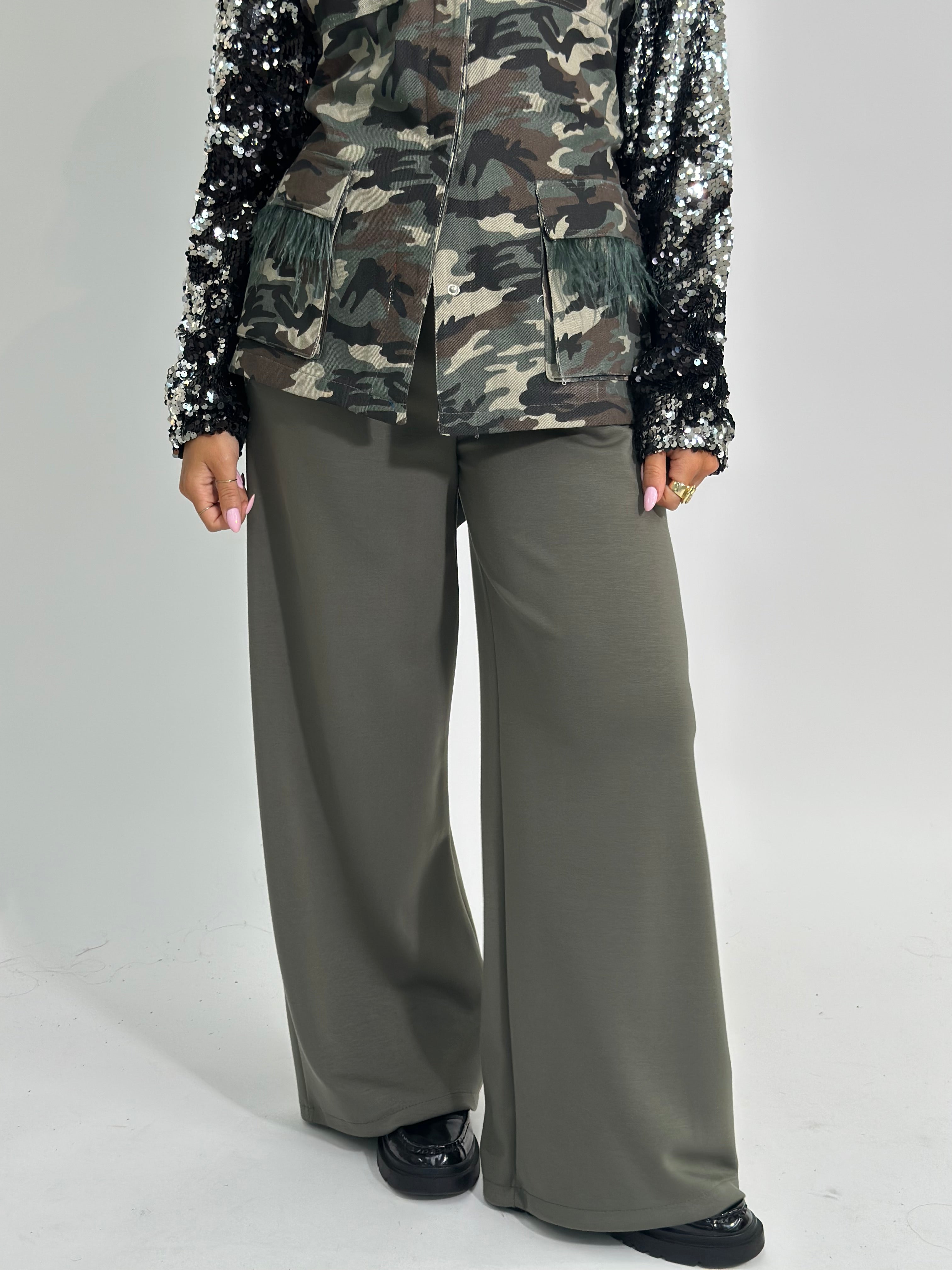 Pantalone confort 6382 VERDE