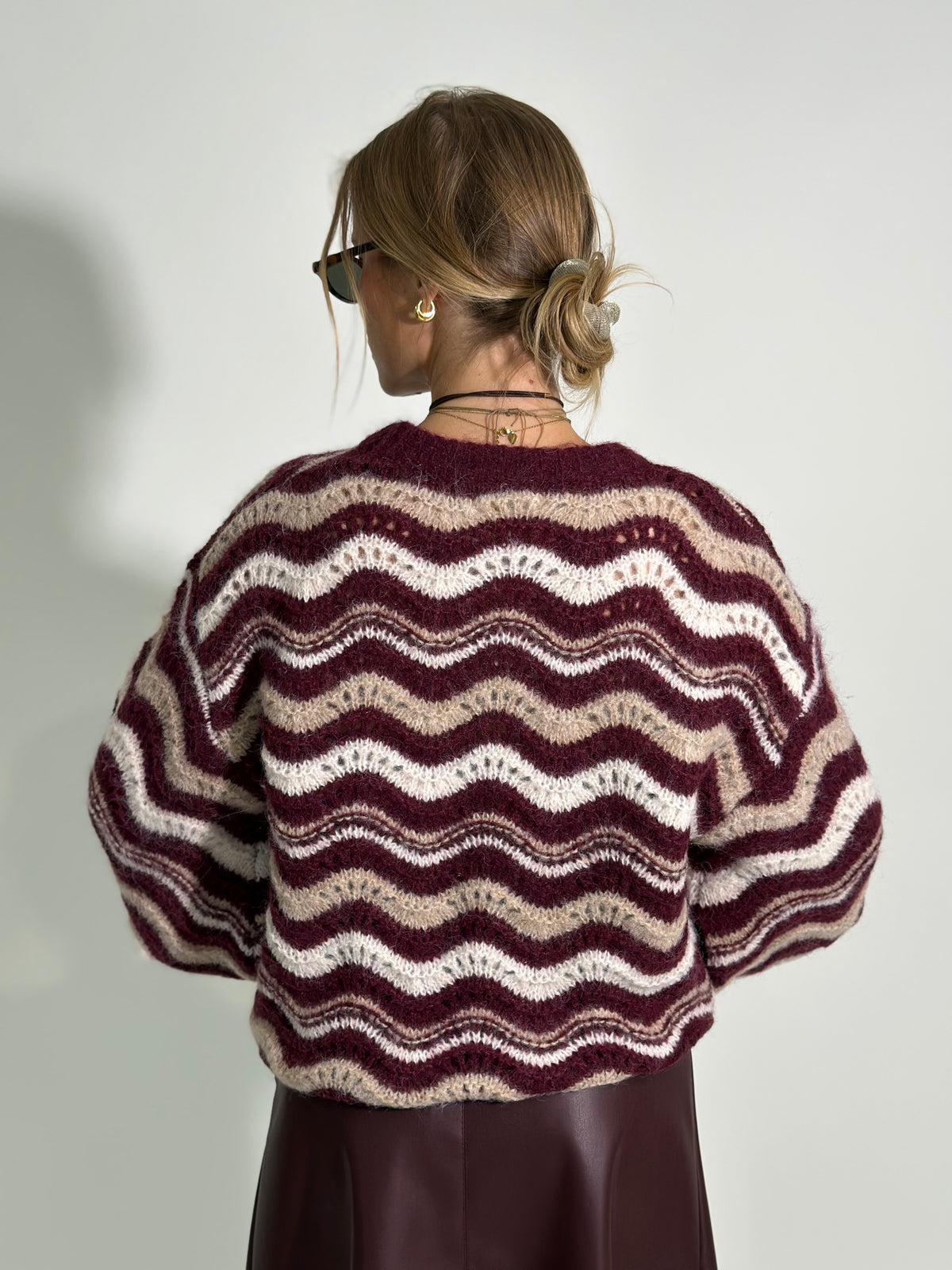 Maglia ondina 50331 BORDO'