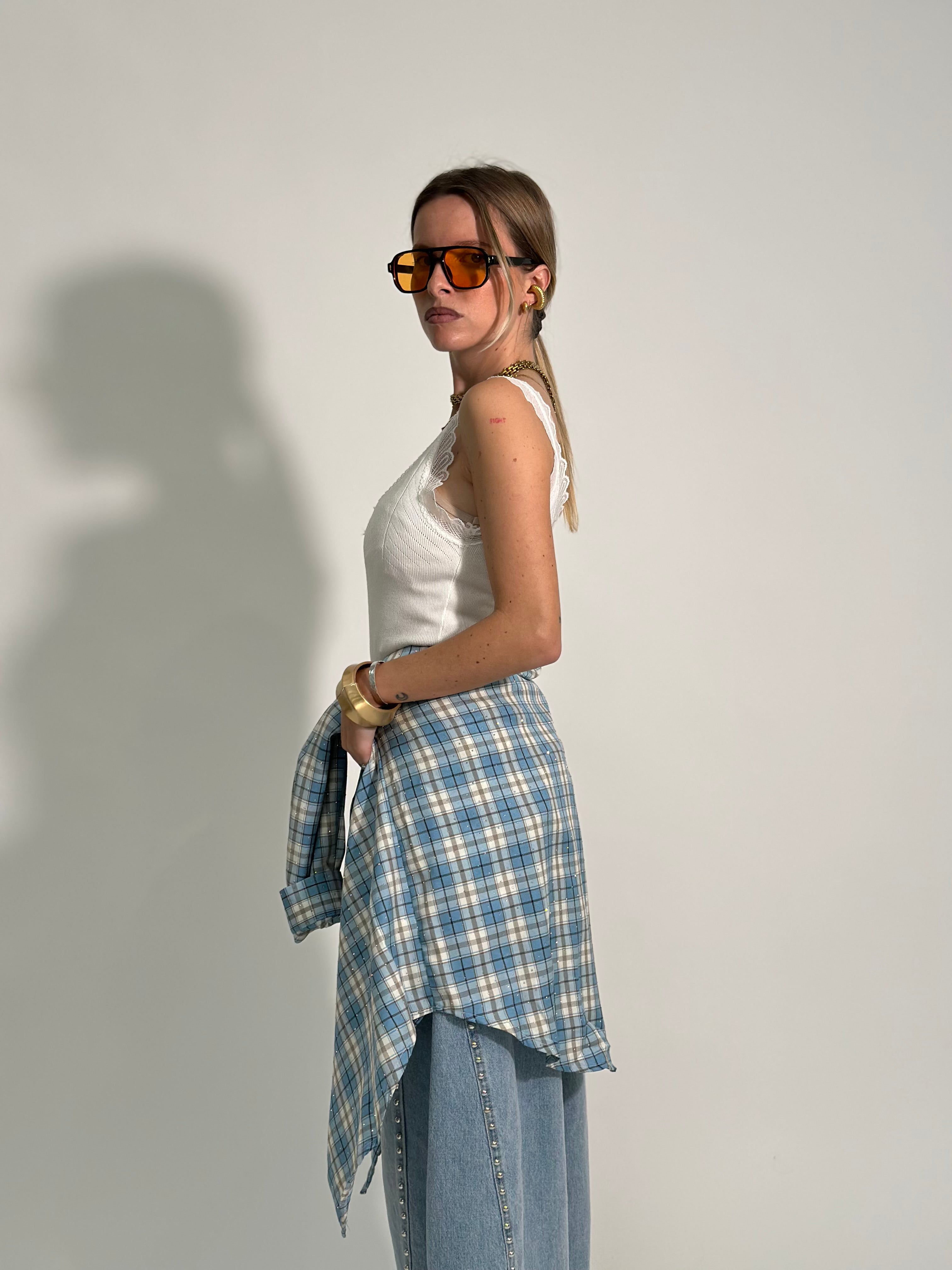 Camicia madras brillantino 2513