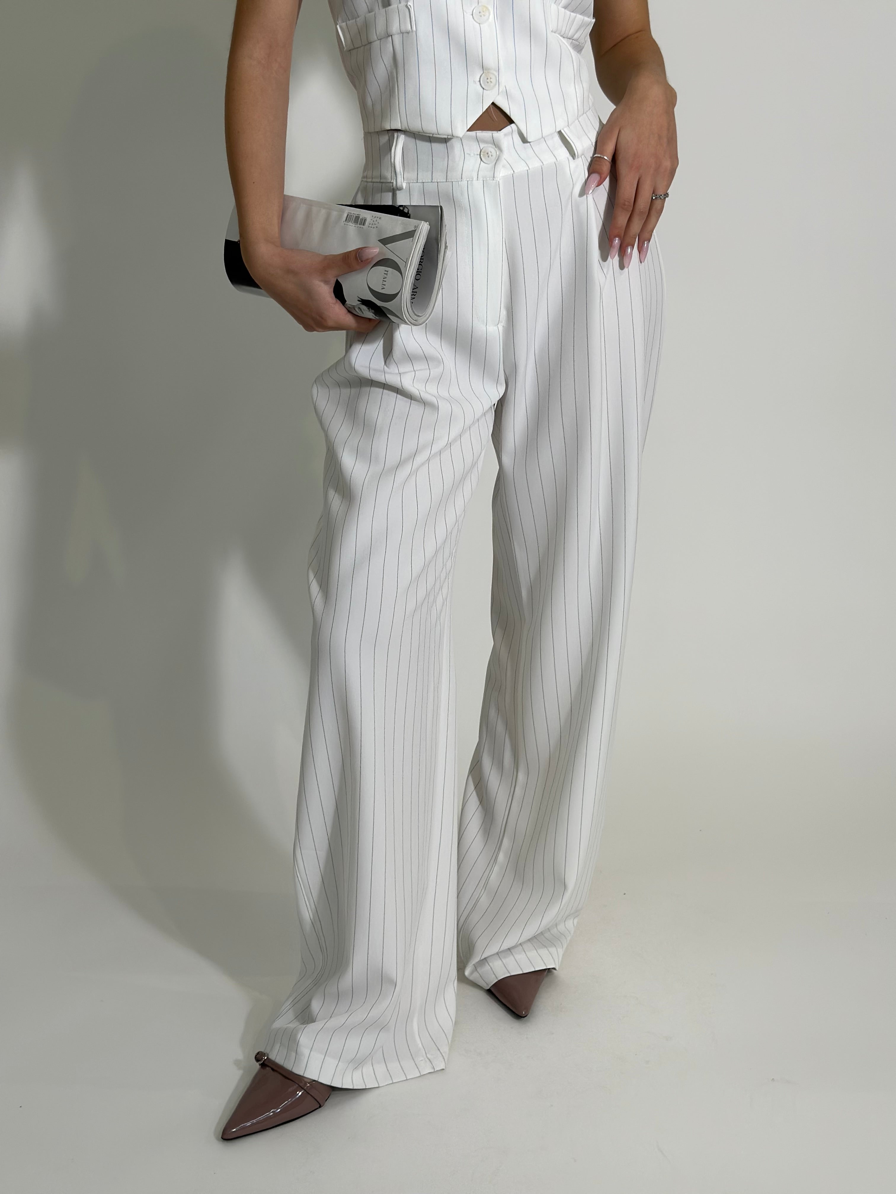 Completo gilet 35755 BIANCO