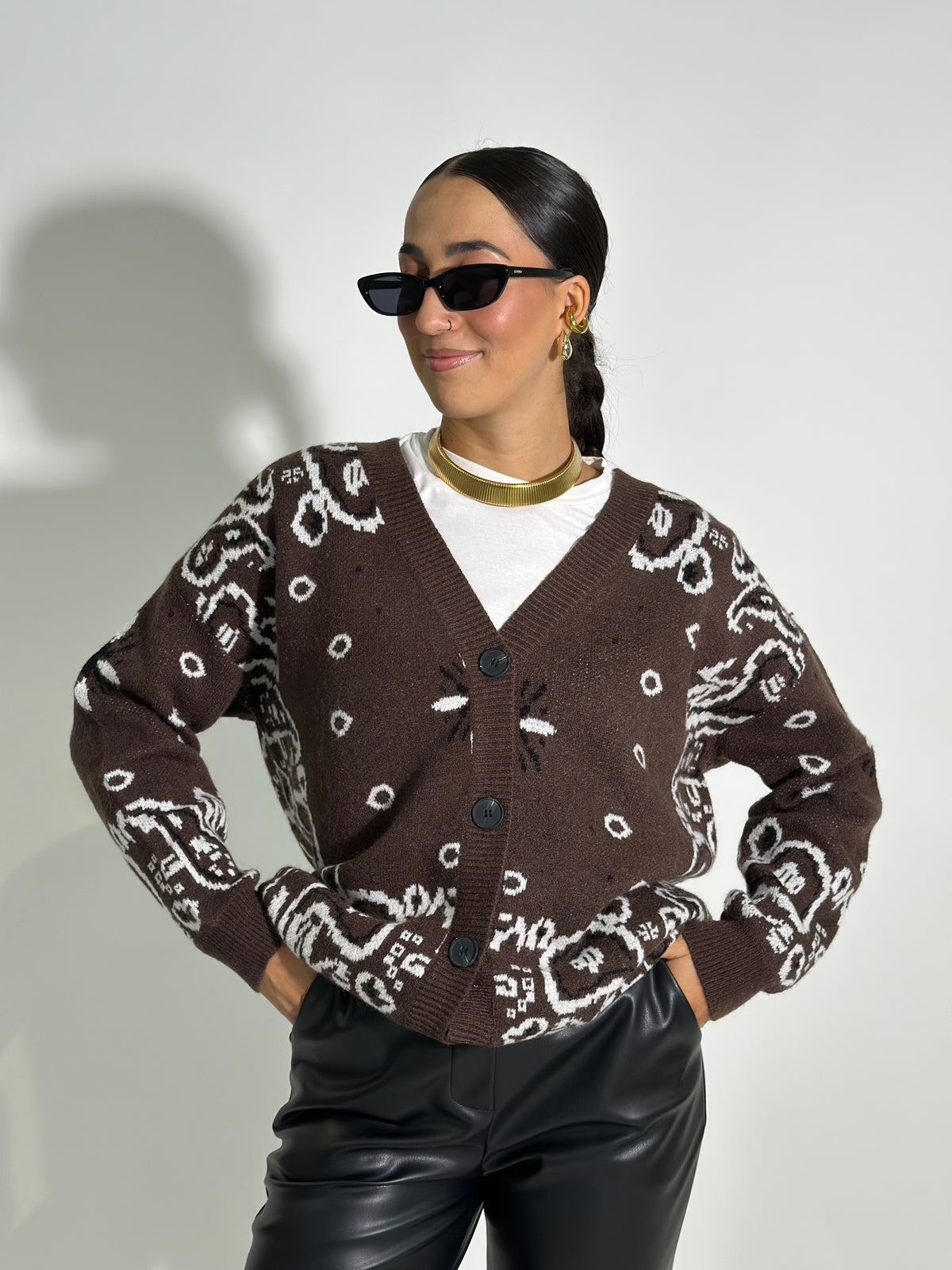Cardigan bandana S11329