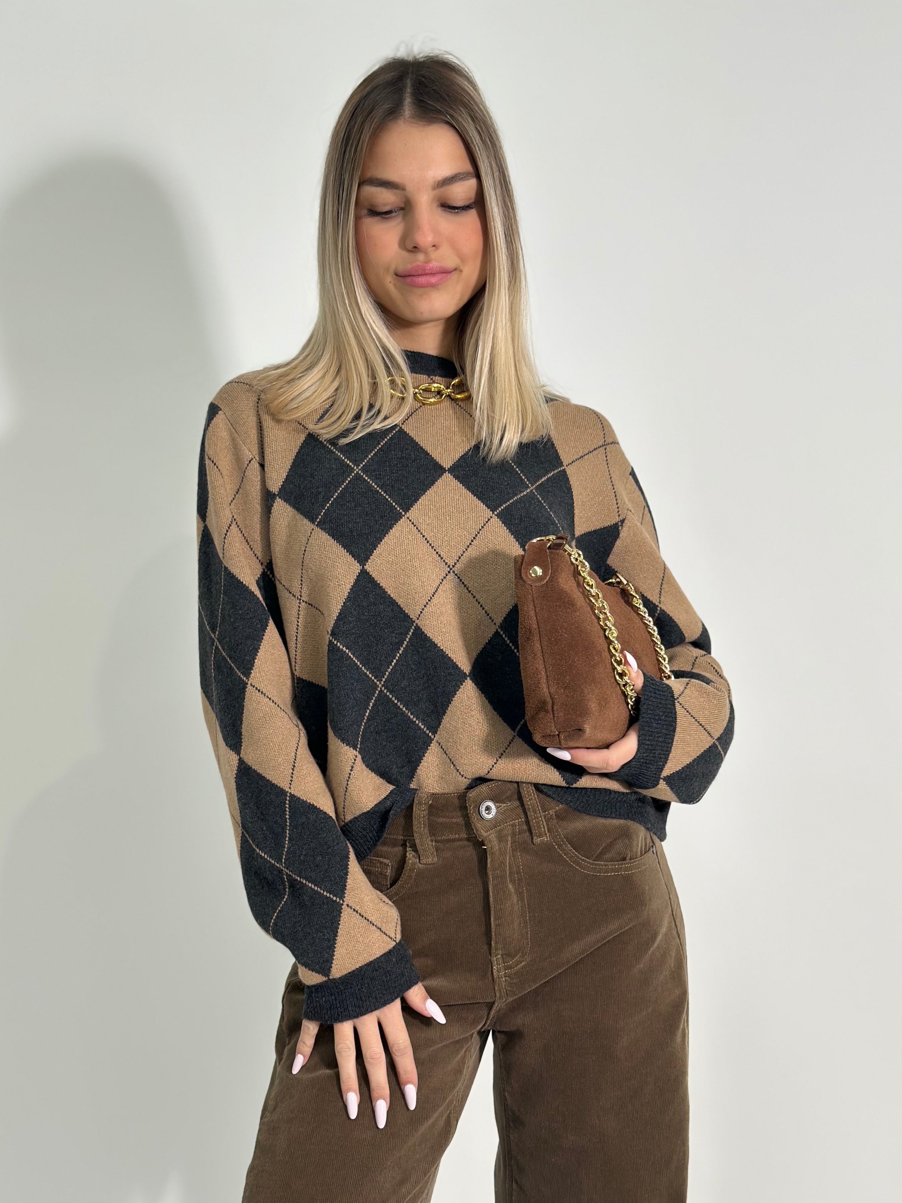 Maglia rombi 25136 CAMEL