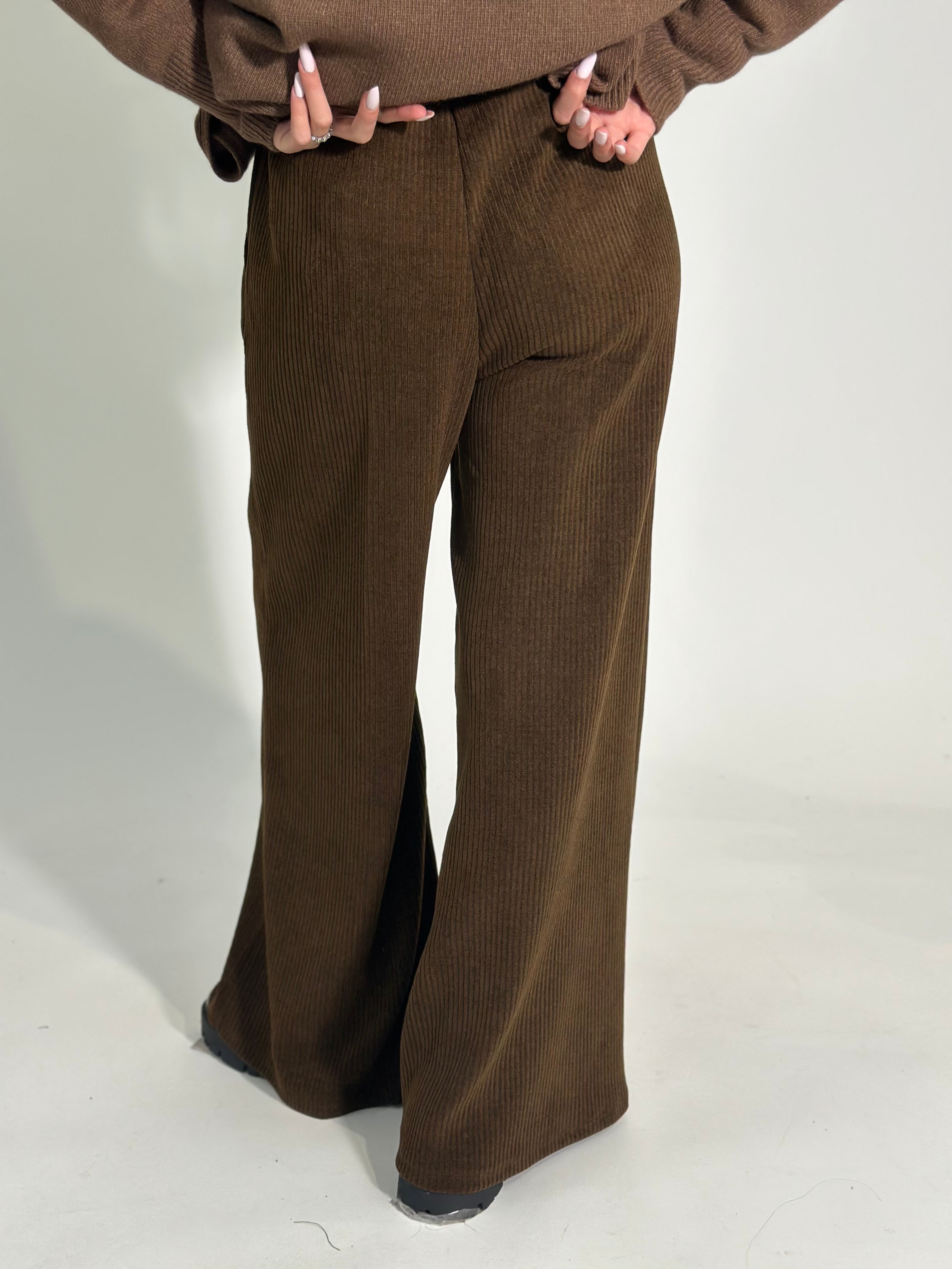 Pantalone costina 6156 MORO