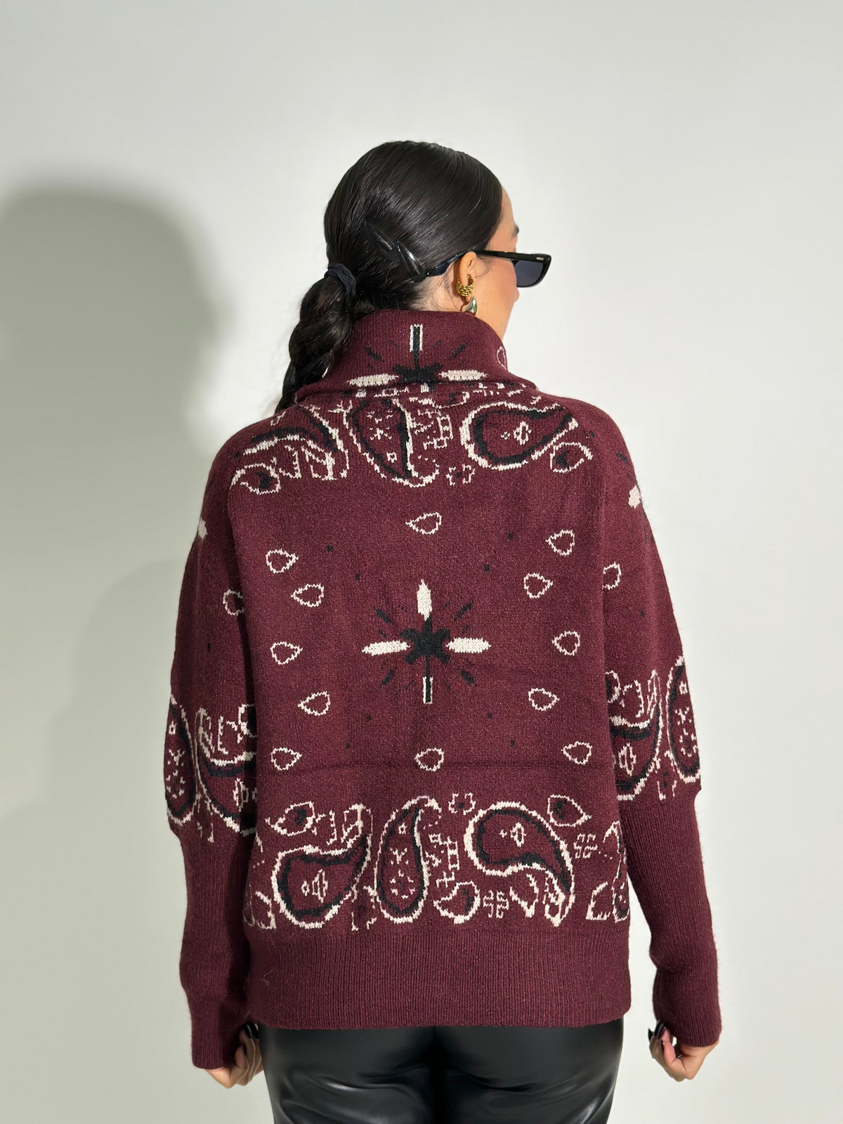 Giacca zip bandana 5554