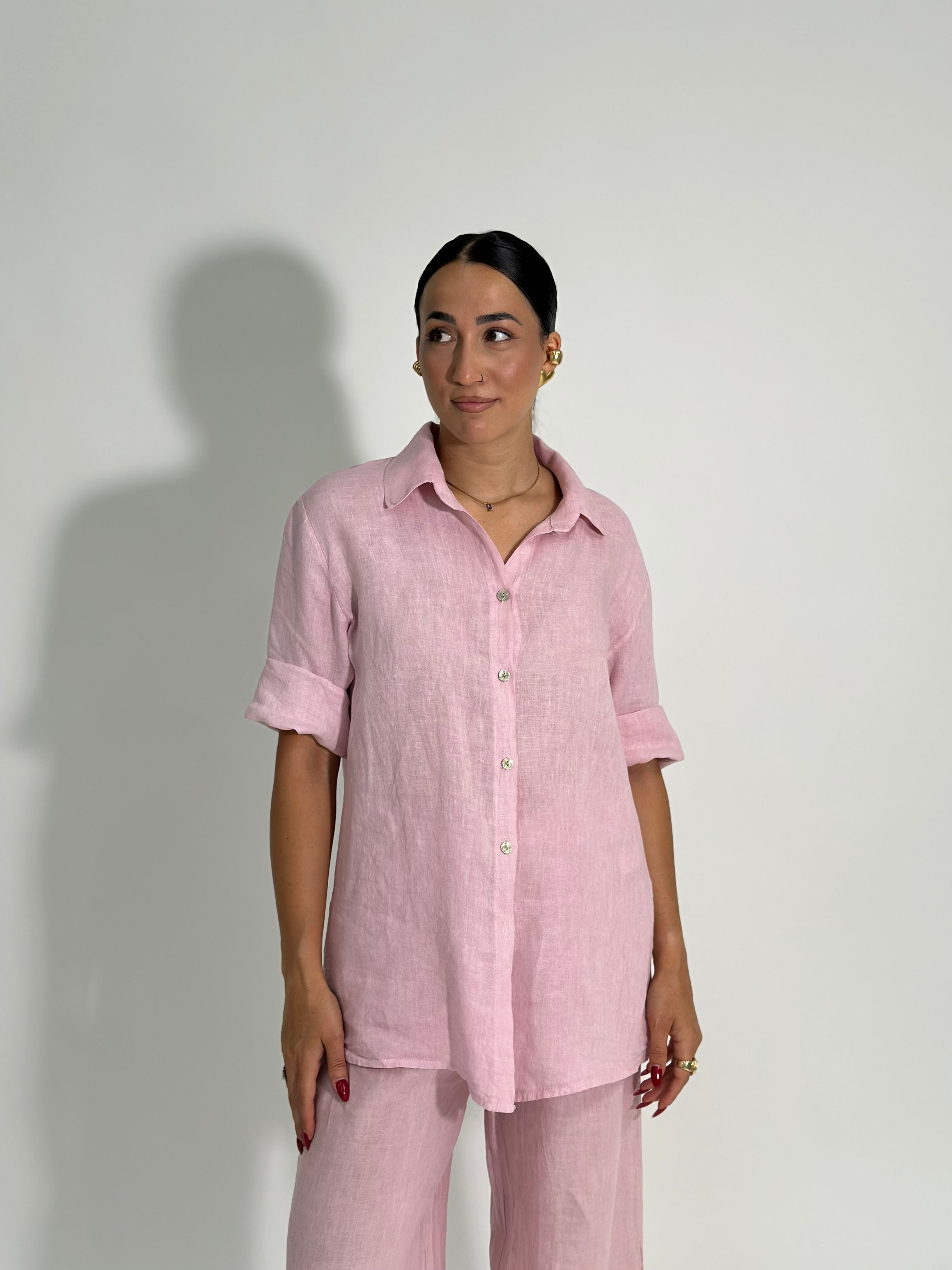 Camicia lino 100% 1789