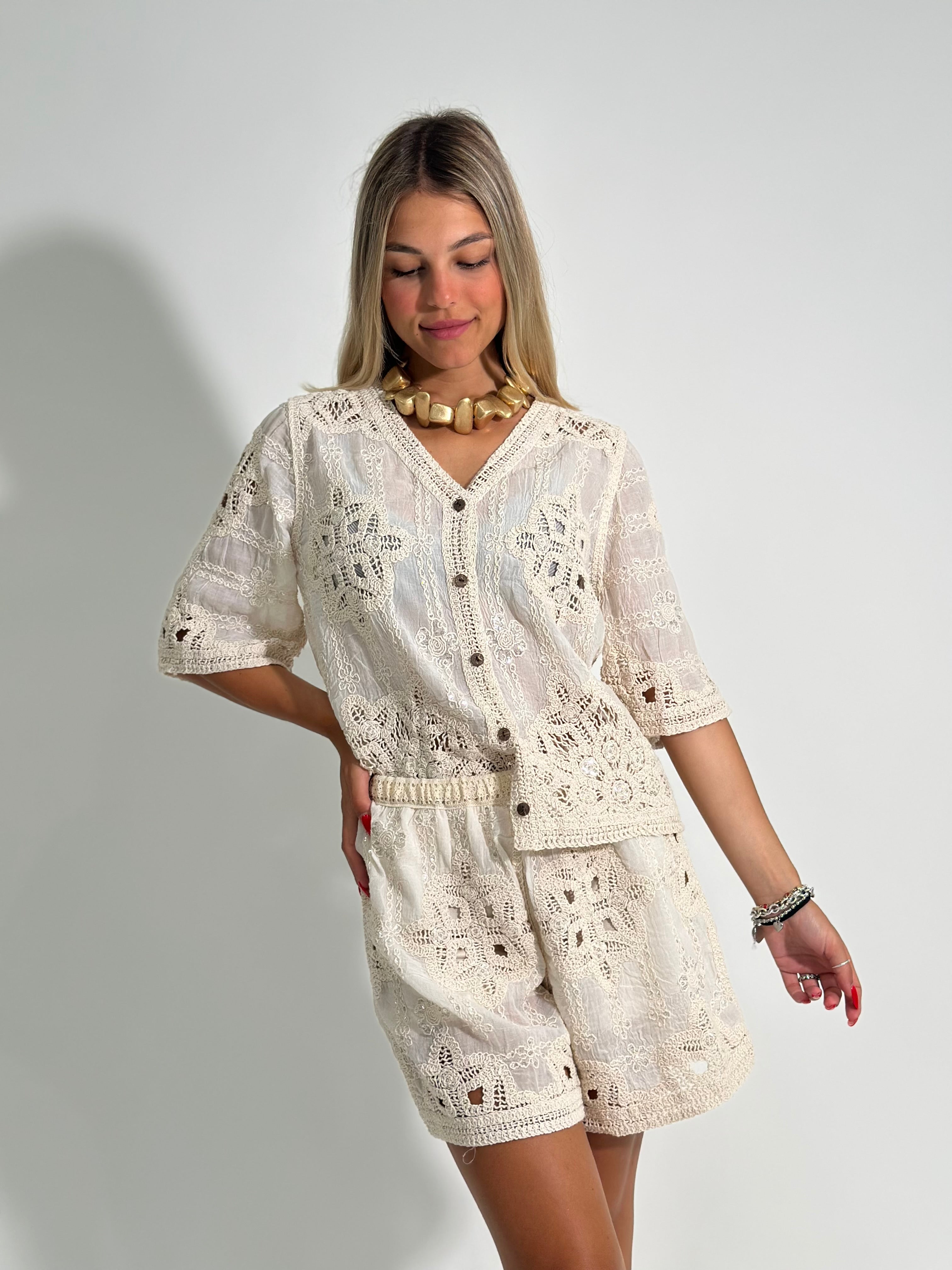 Completo paillettes 3614