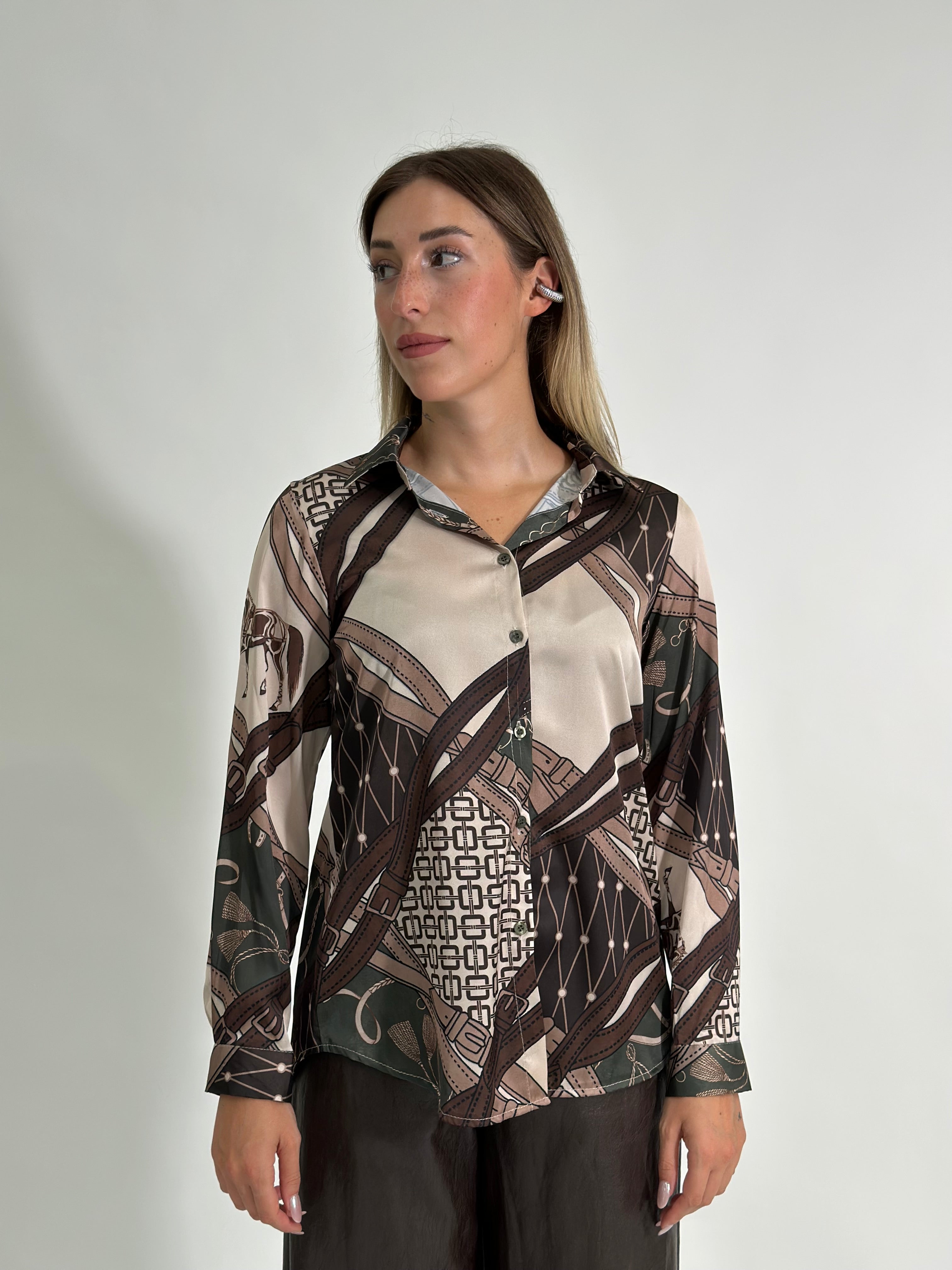 Camicia Horse 24244C BEIGE