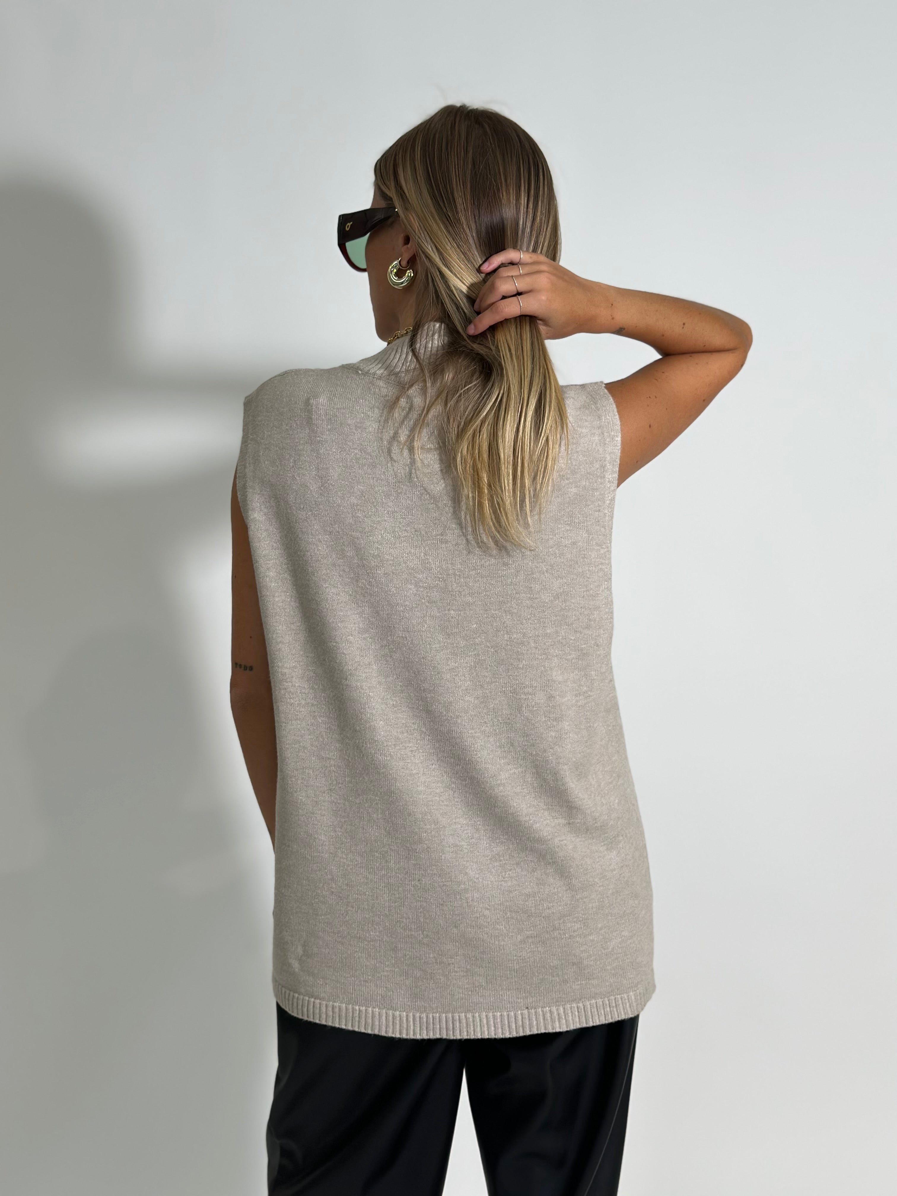 Gilet ZS5373 ECRÙ