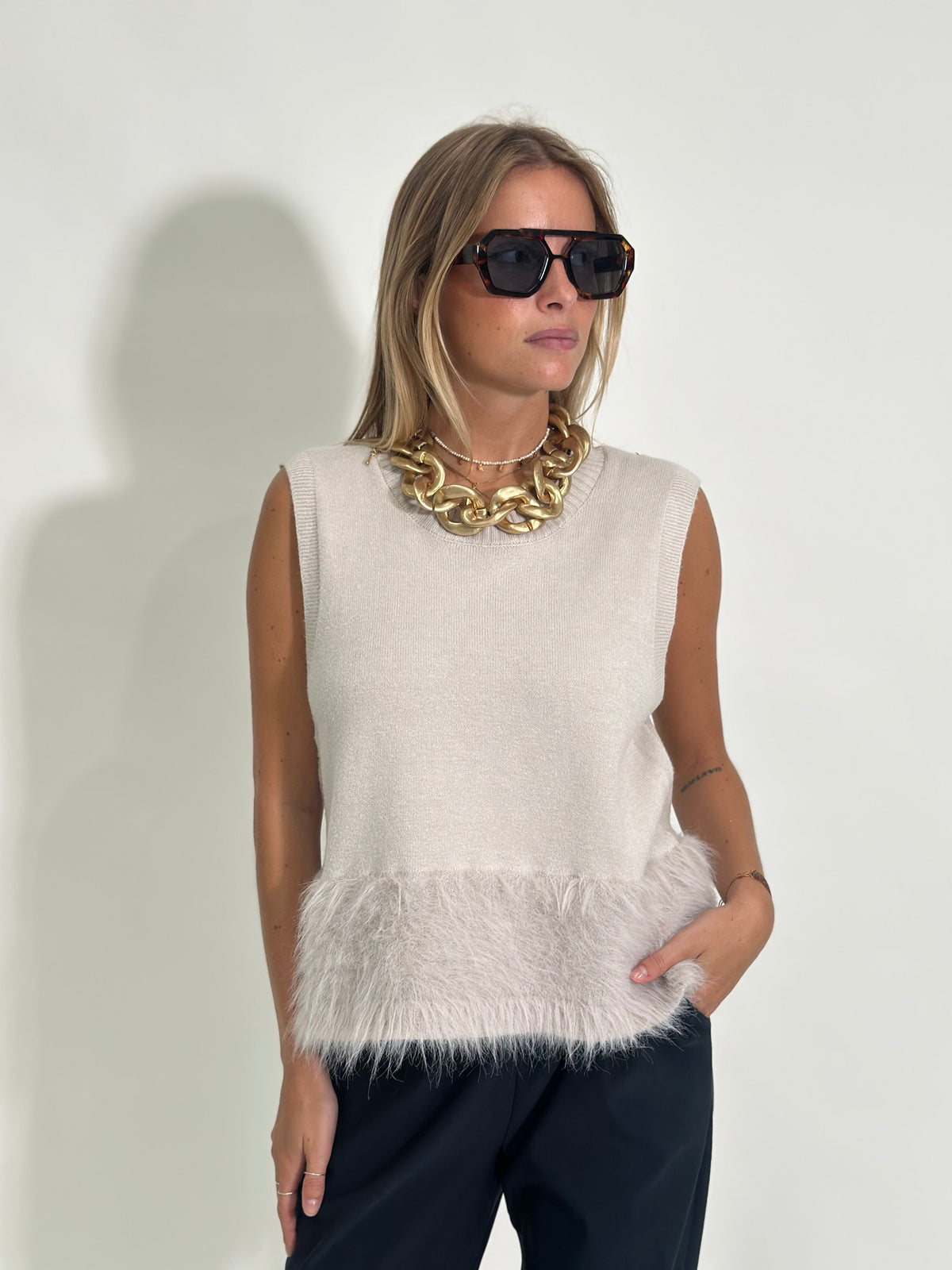 Maglia fluffy 7389