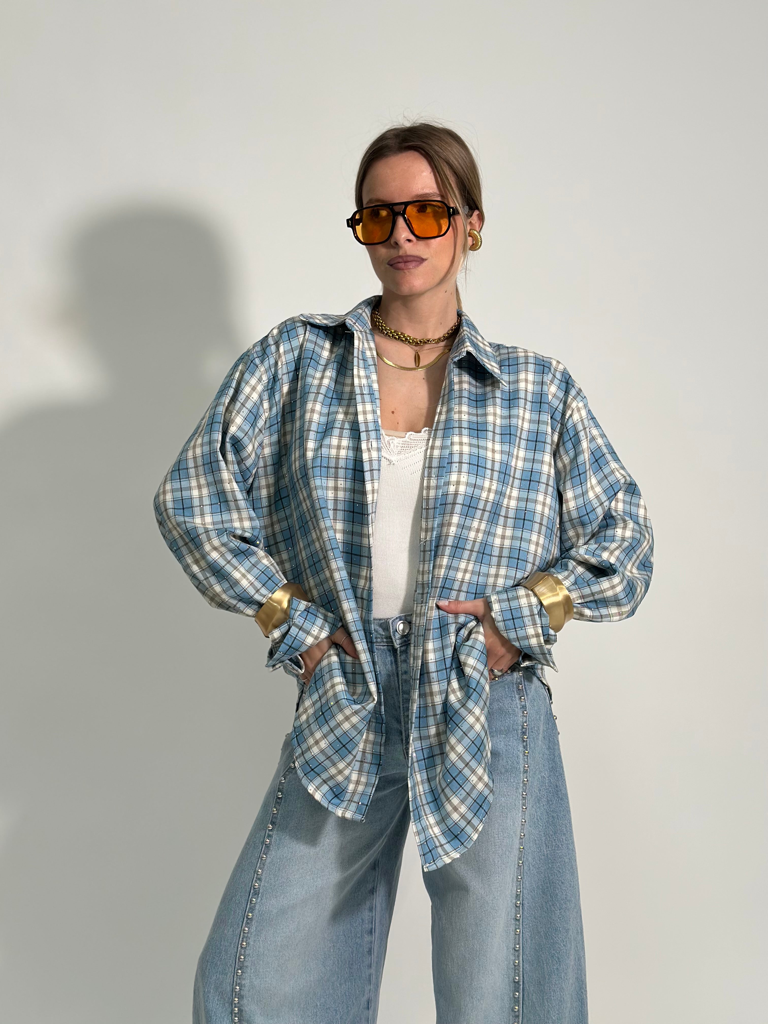 Camicia madras brillantino 2513