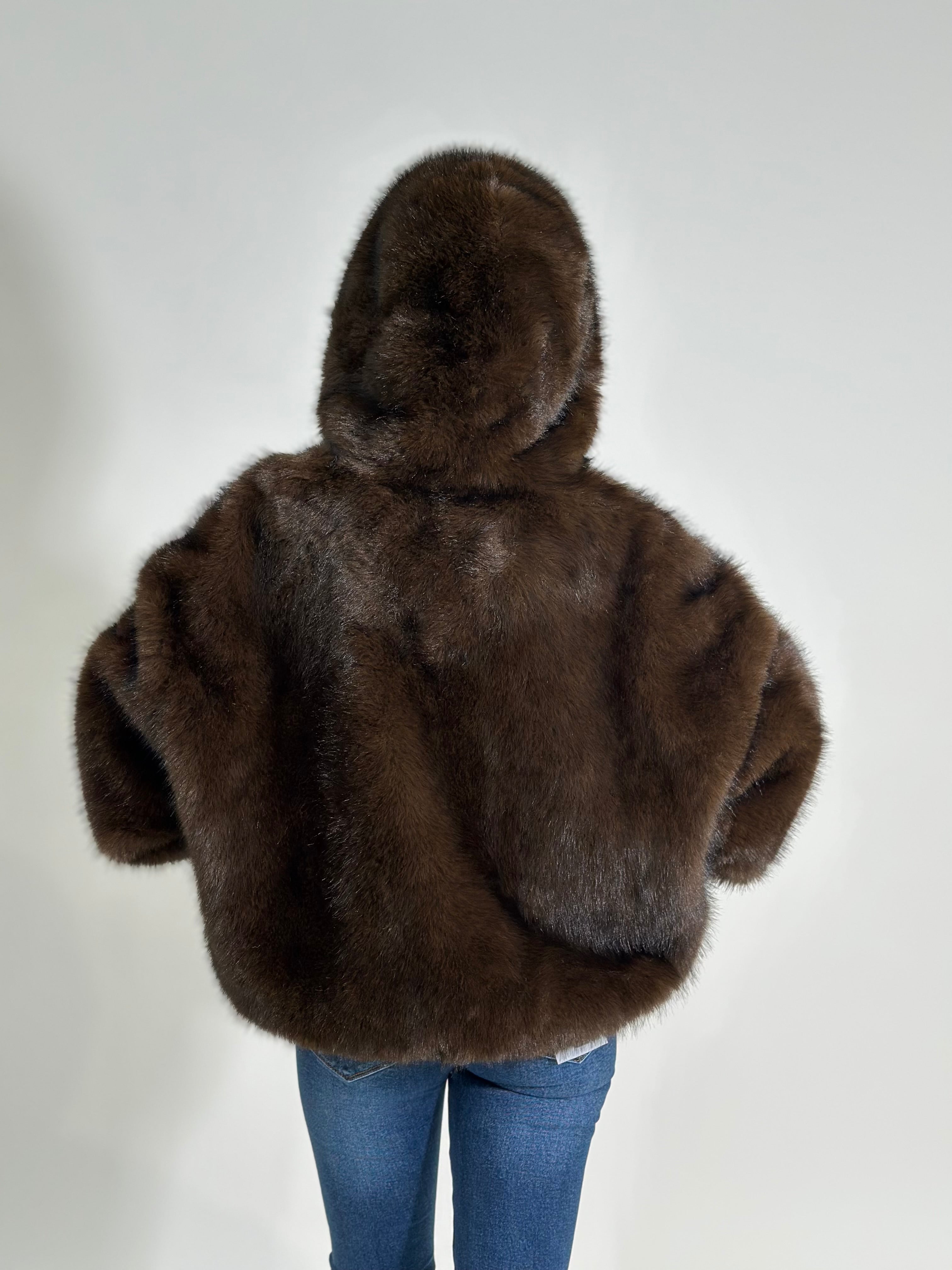 Pelliccia bomber 00322