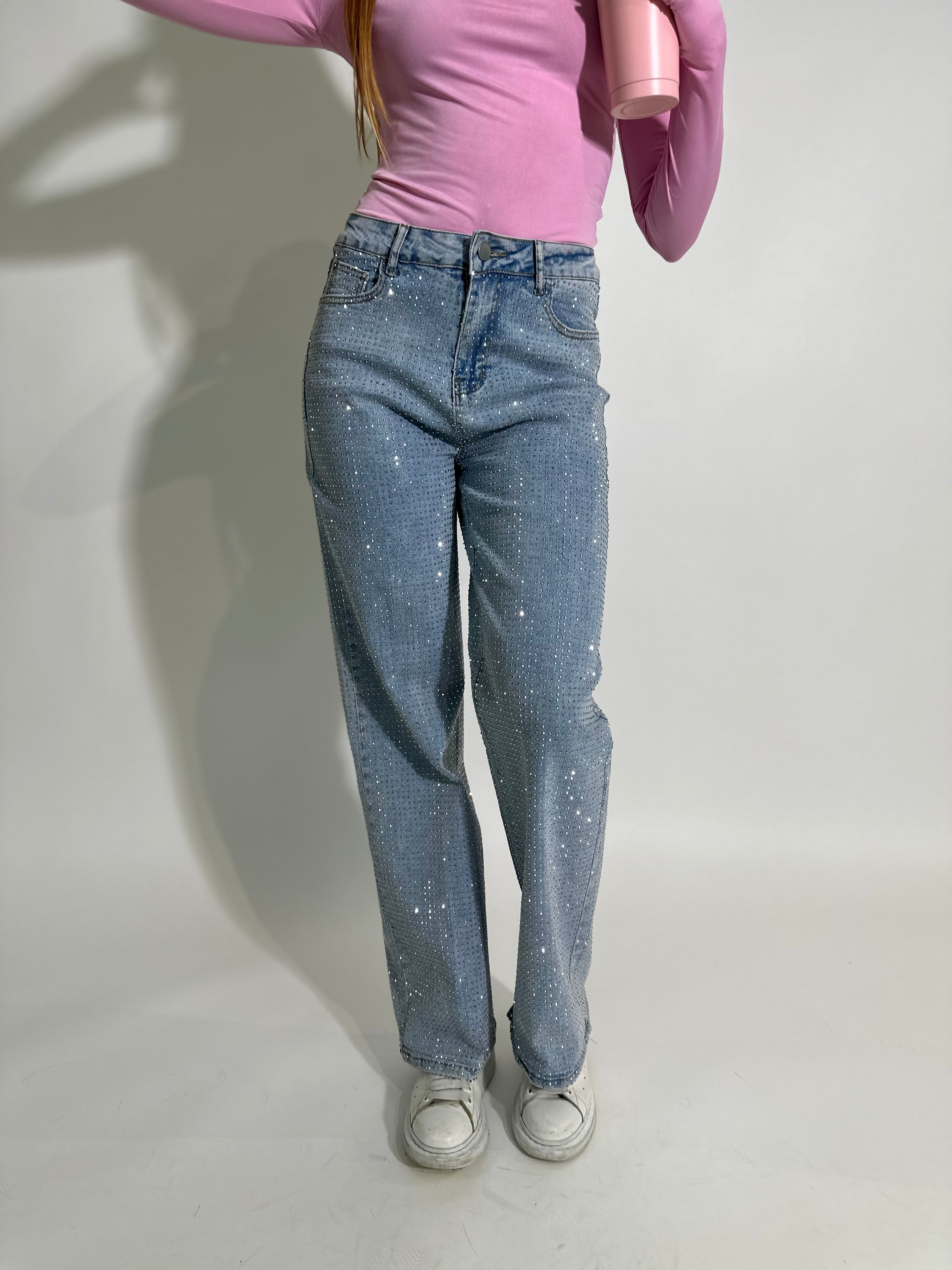Jeans strass JM-011 DENIM