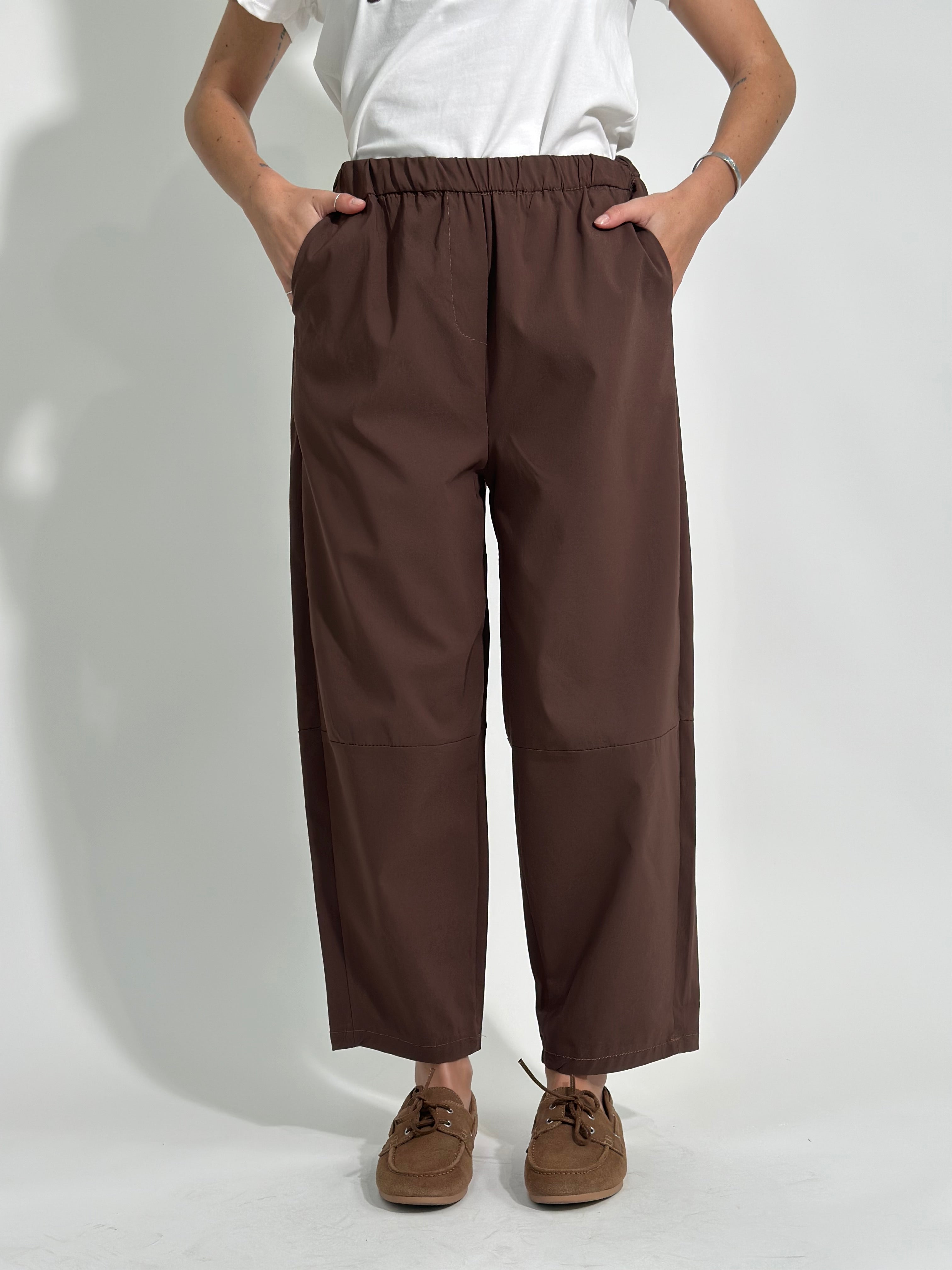 Pantalone tulip 4668 CIOCCO