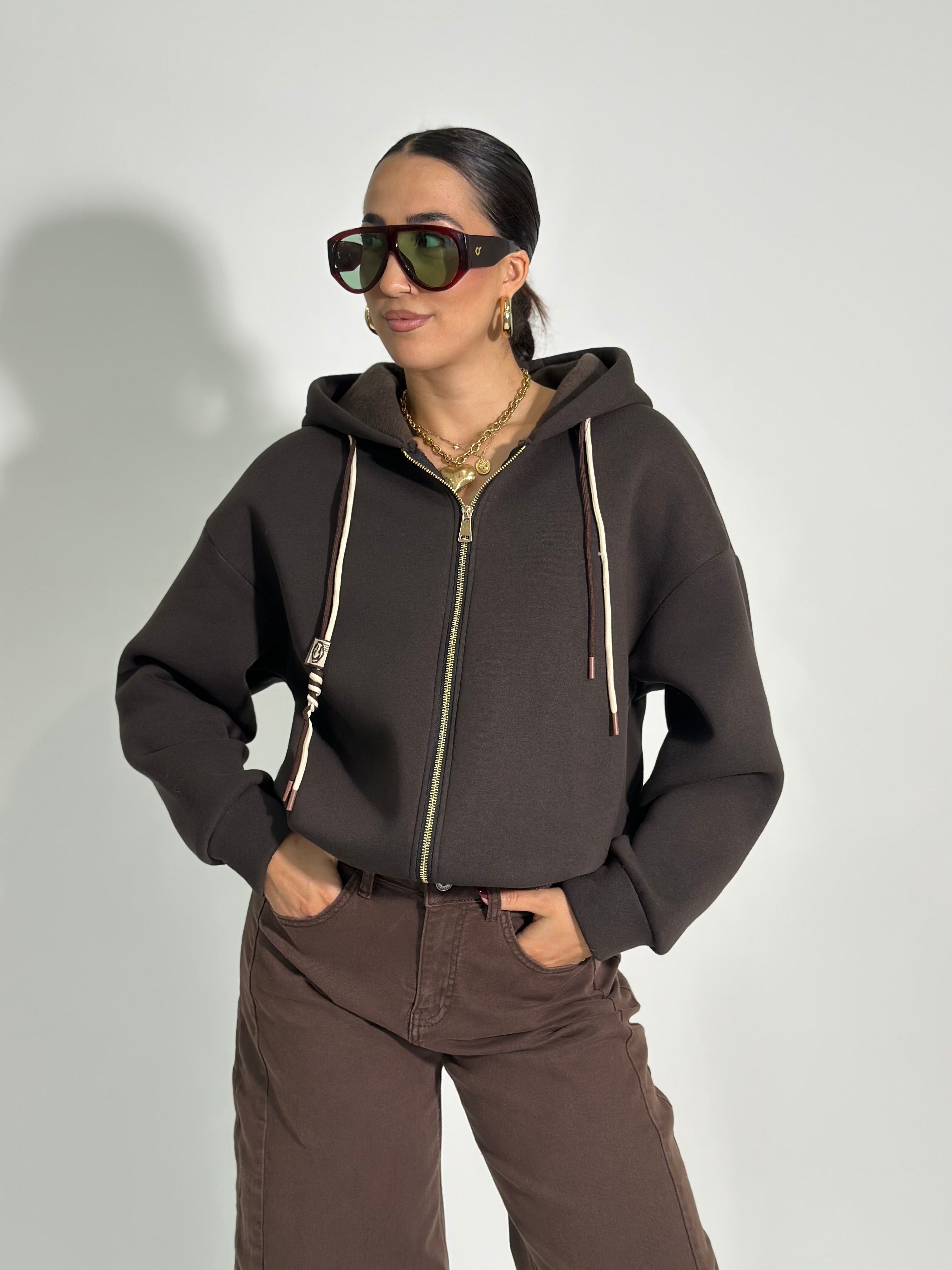 Felpa cappuccio 97105