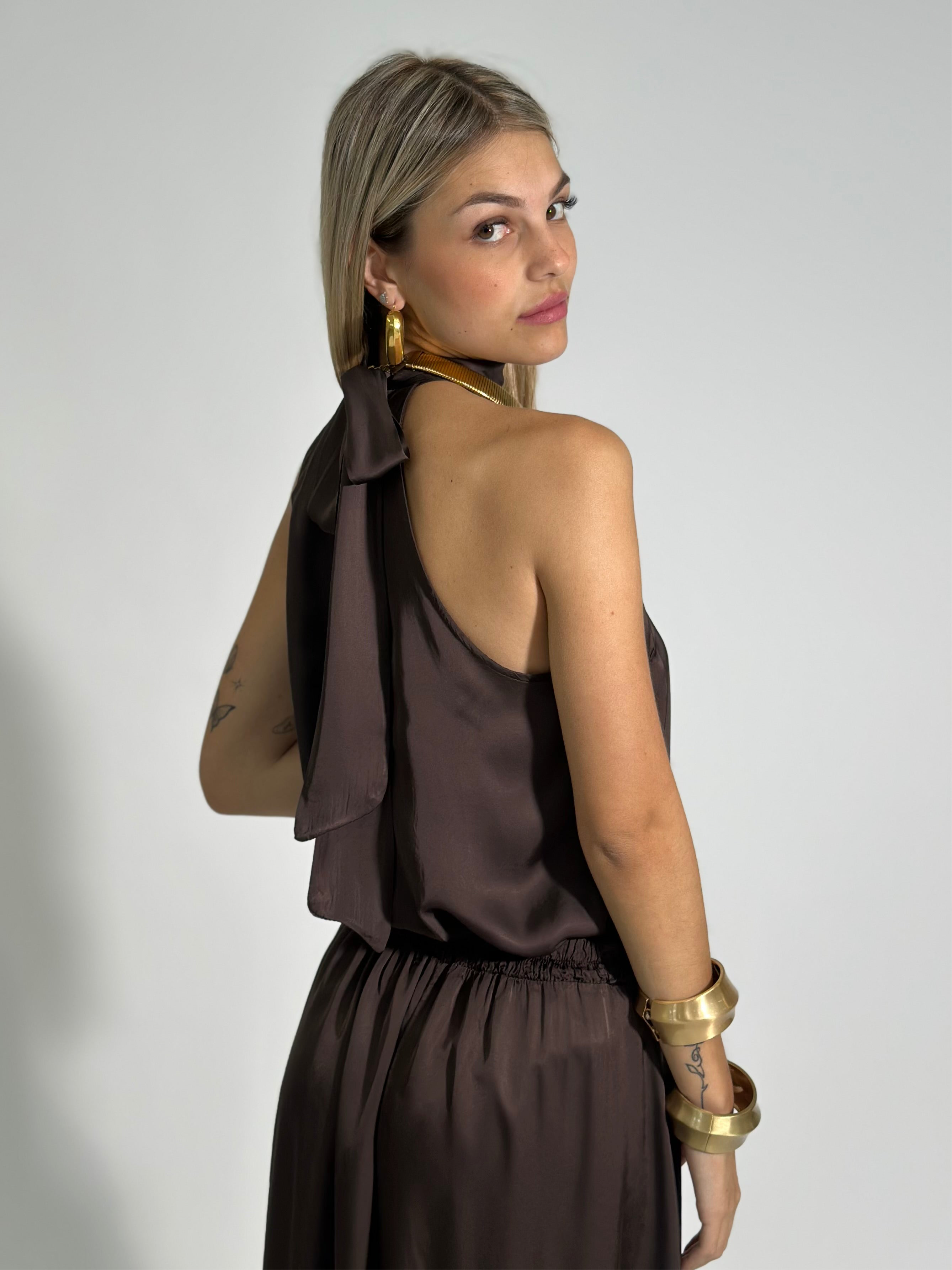 Top viscosa 18809 BROWN