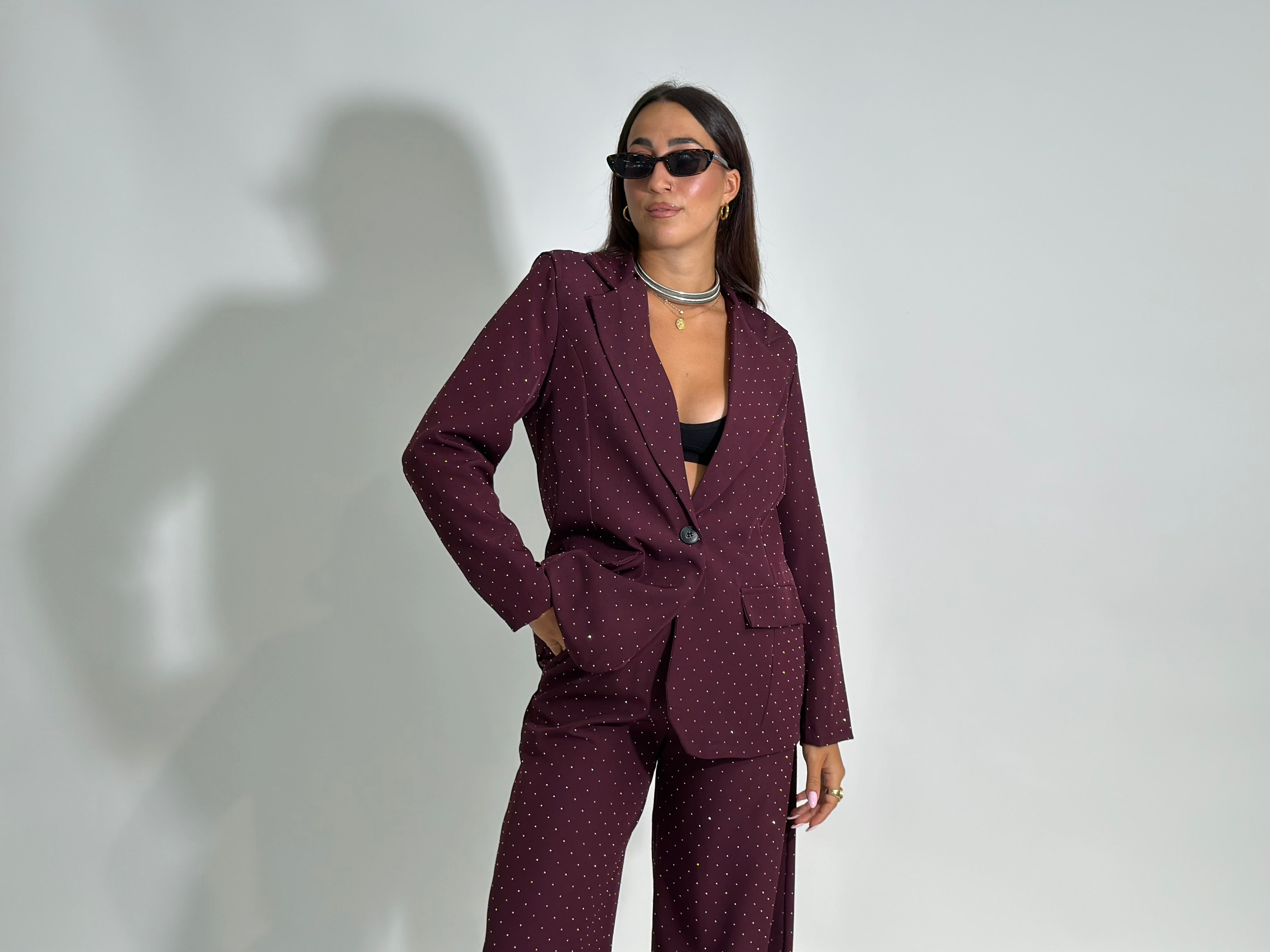 Tailleur T6382 BORDO'