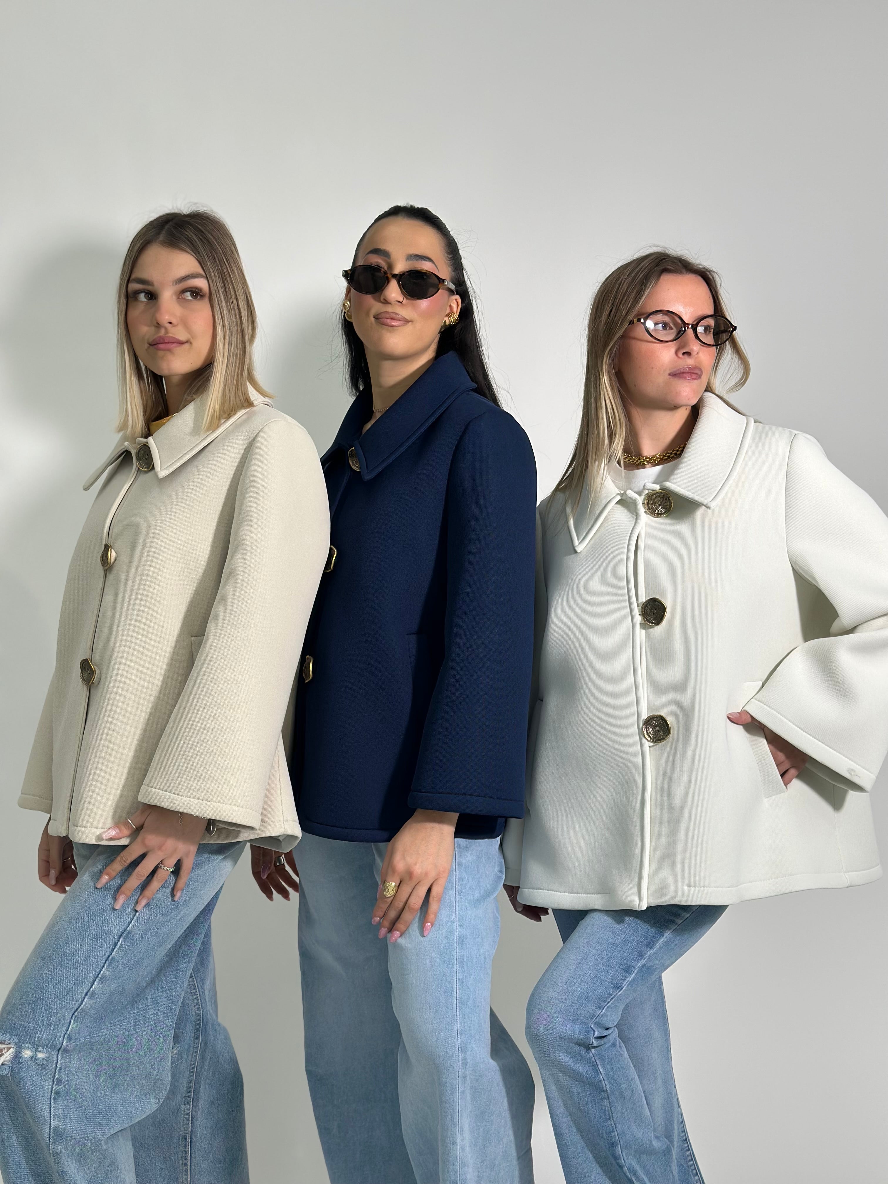 Giacca trilobata bottoni 3337