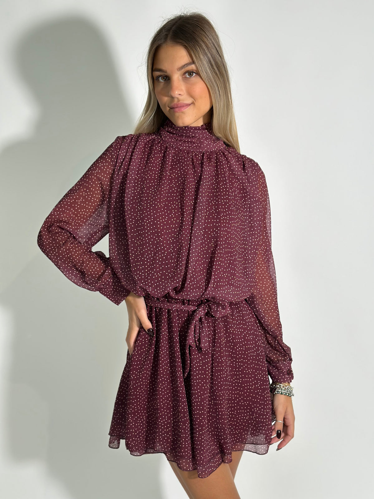 Abito georgette 13655