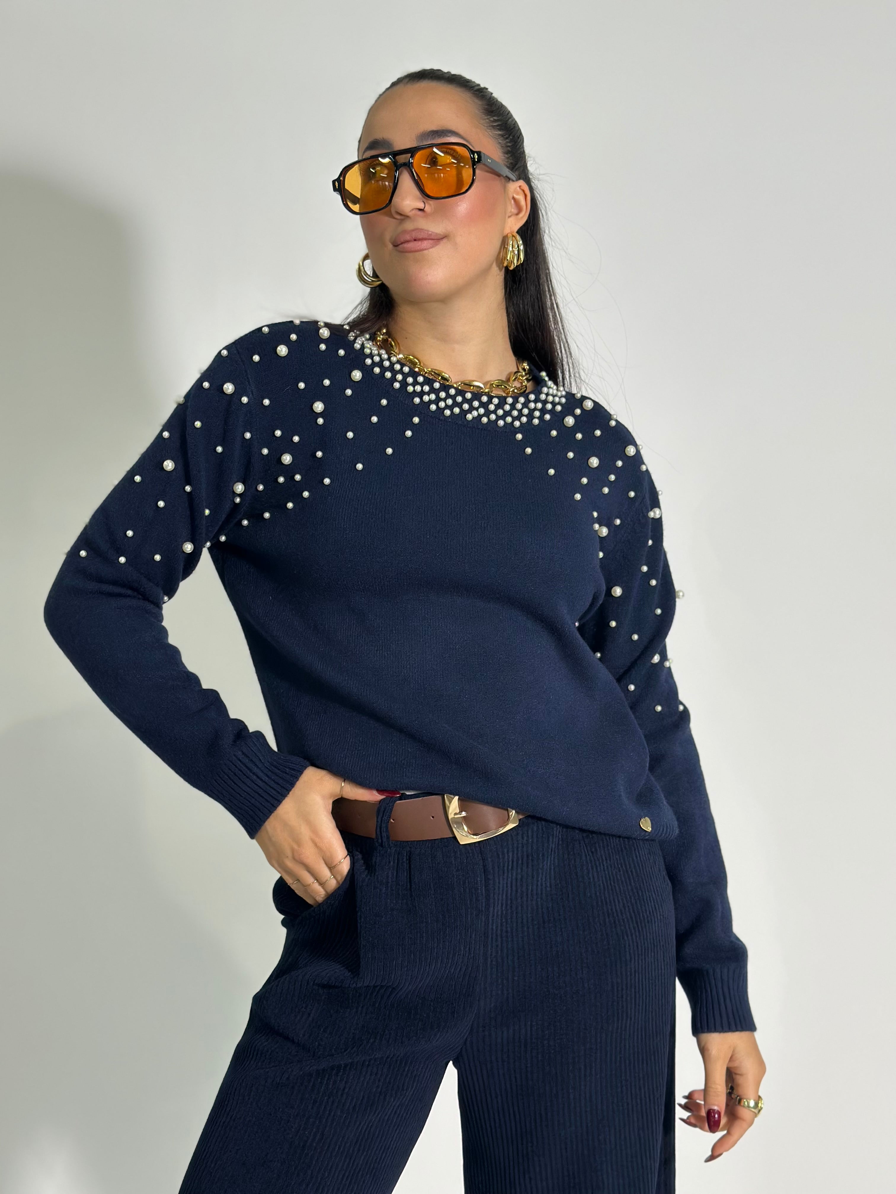 Maglia perle J28078 3+1 OMAGGIO