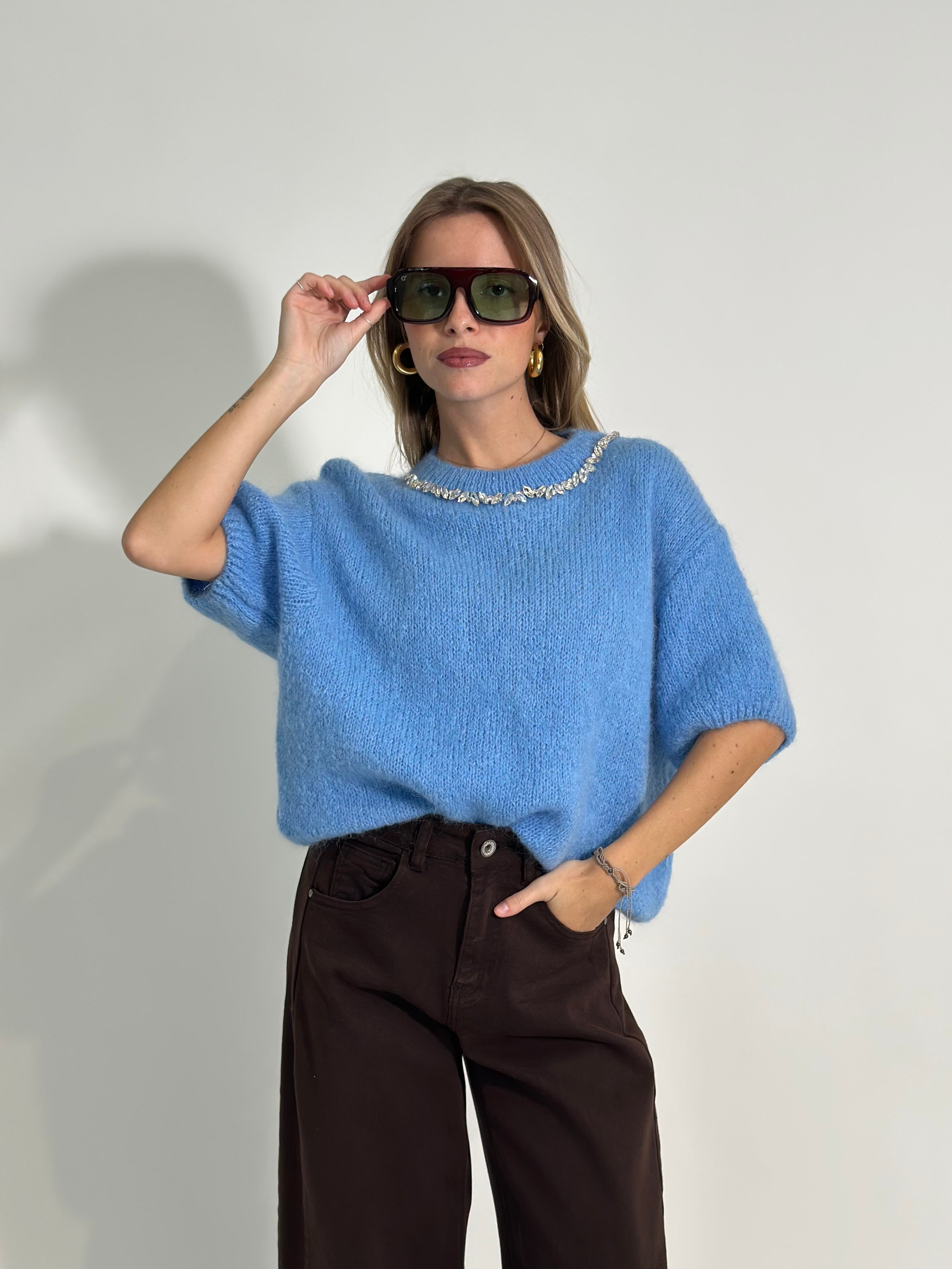 Maglia cristalli 3802