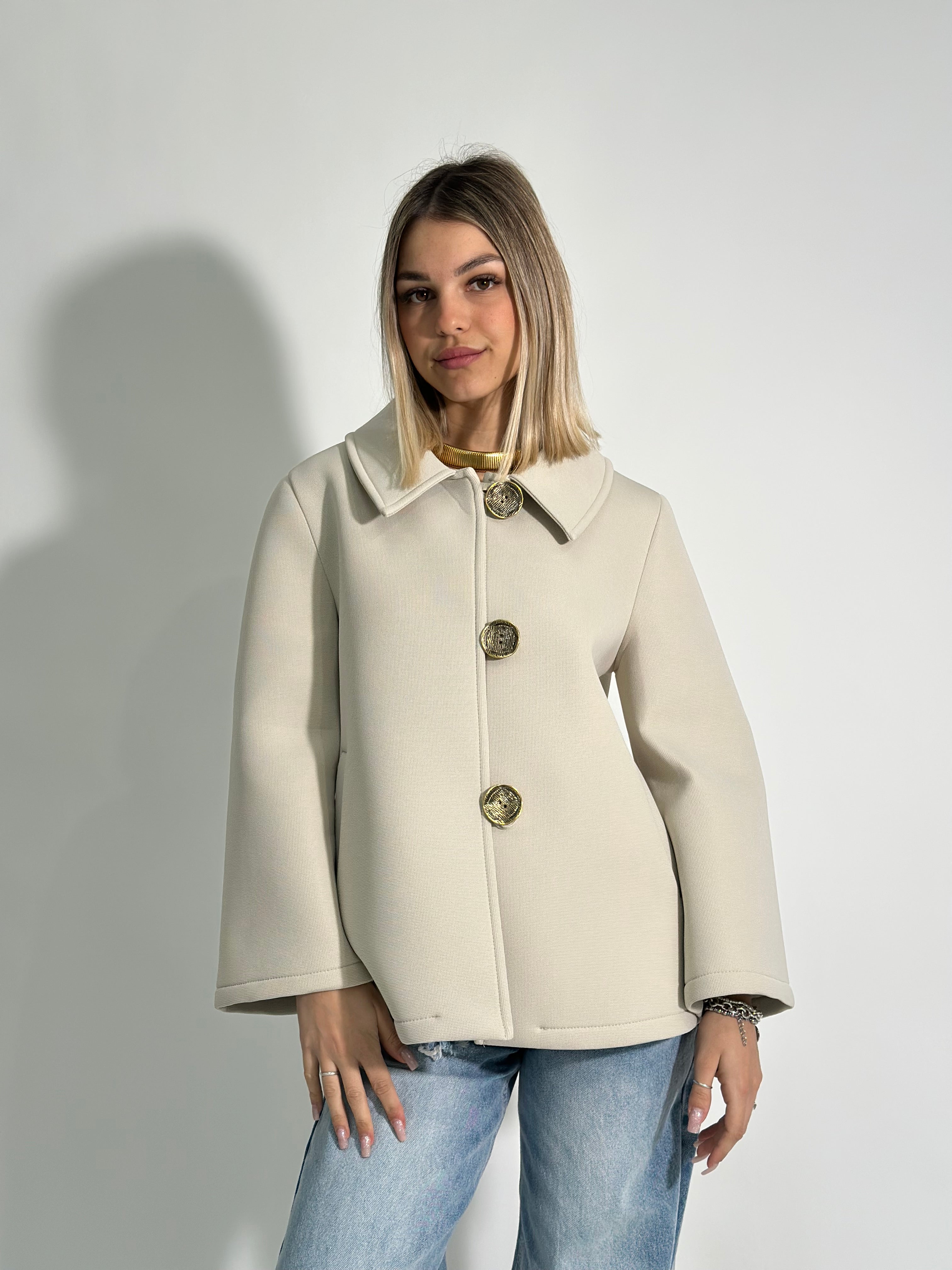 Giacca trilobata bottoni 3337