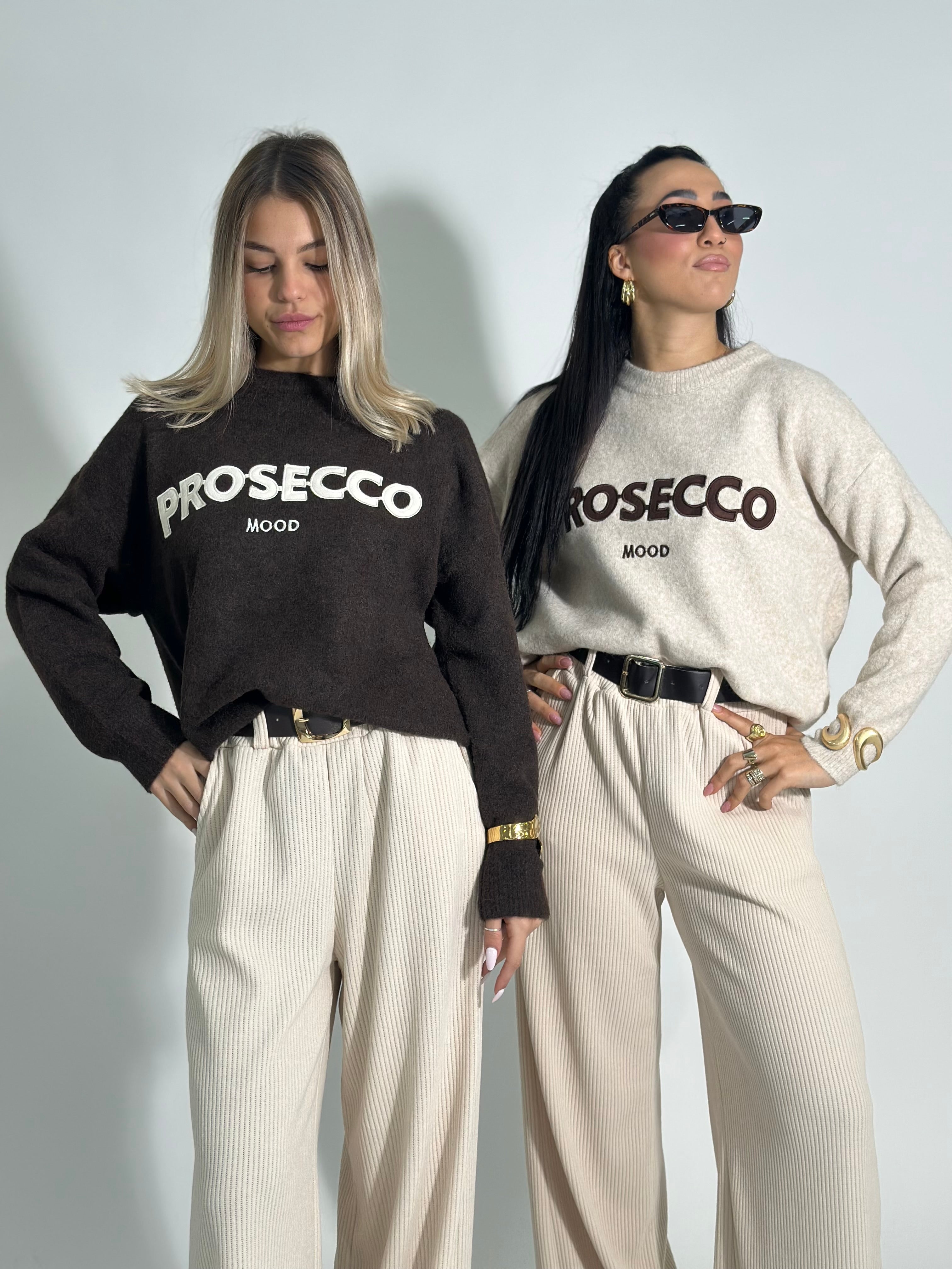 Pantalone costina 6156 PANNA