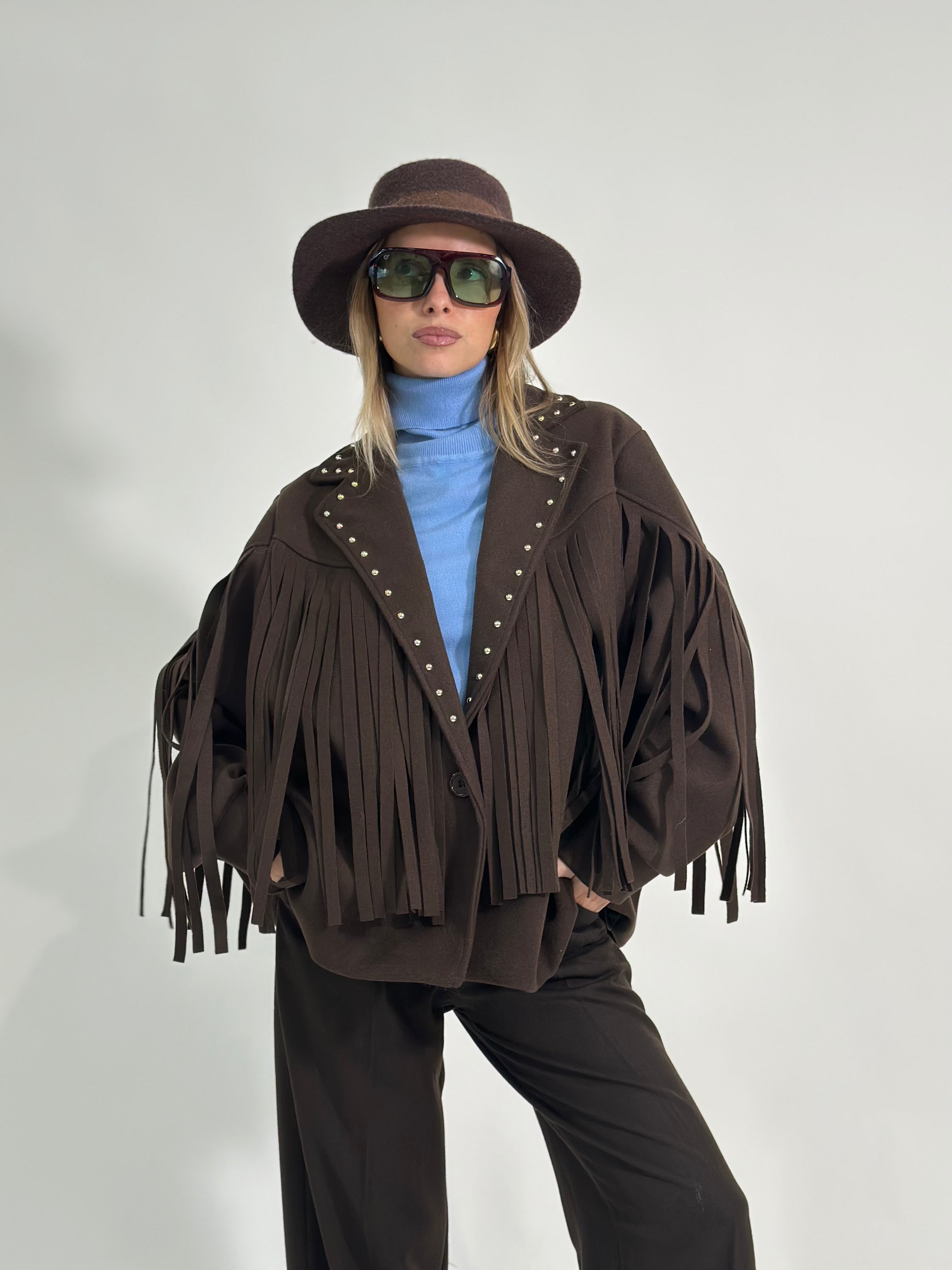 Giacca frange A11944