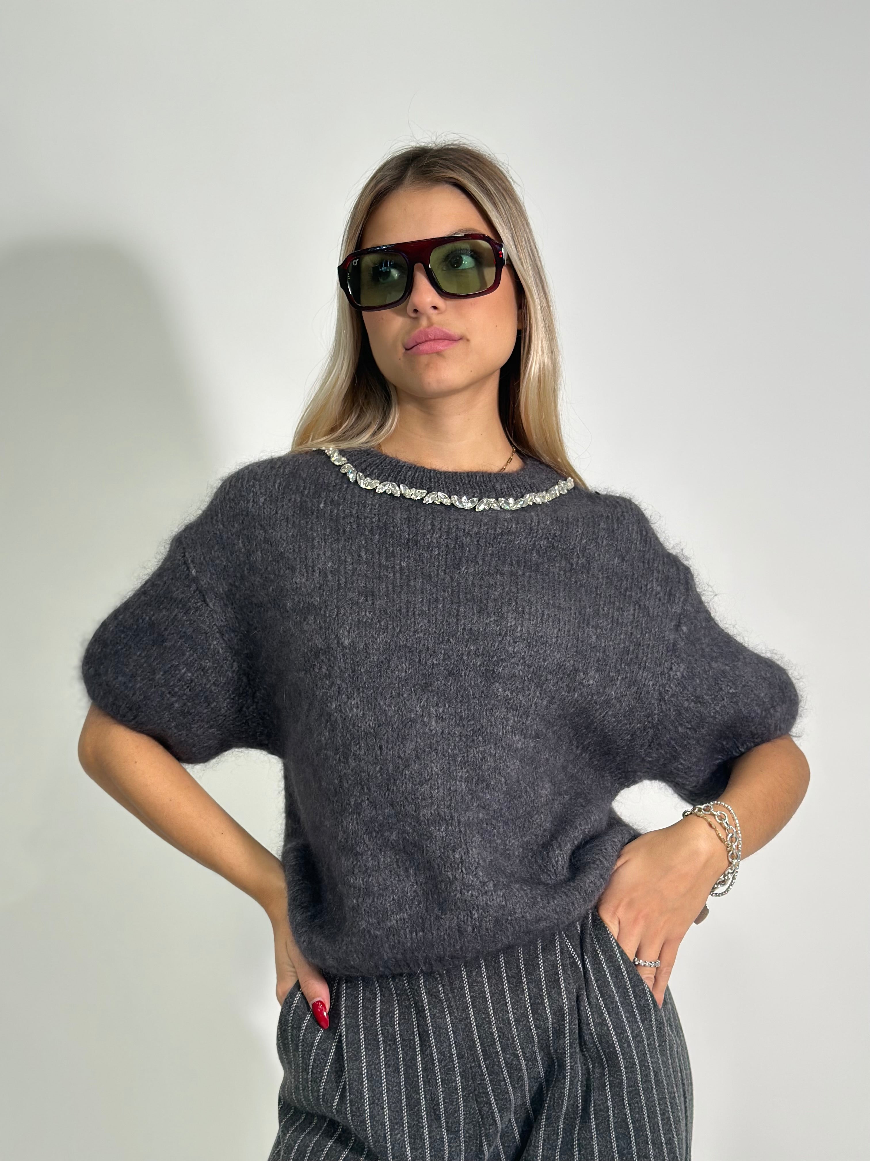 Maglia cristalli 3802