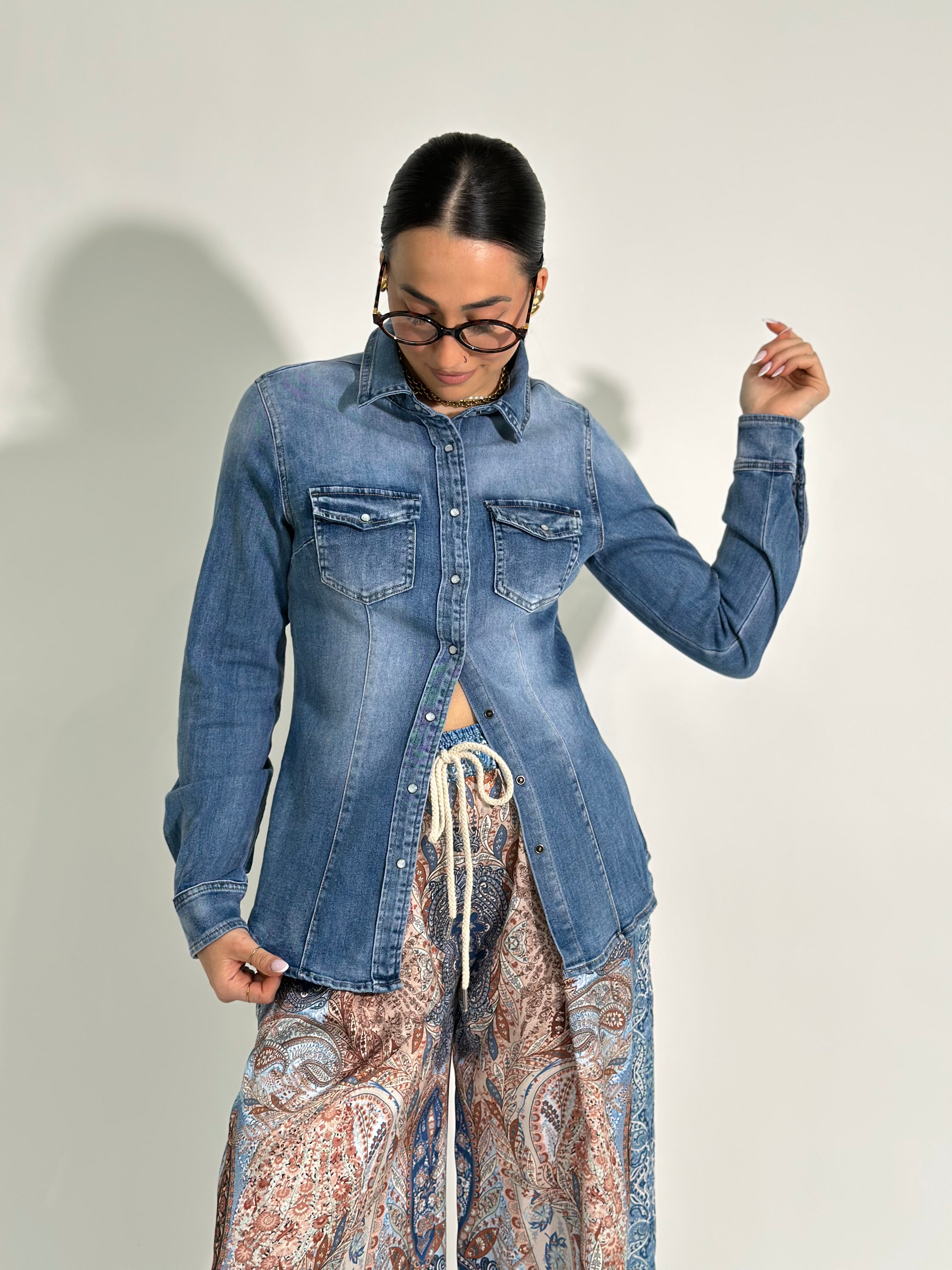 Camicia denim 7001