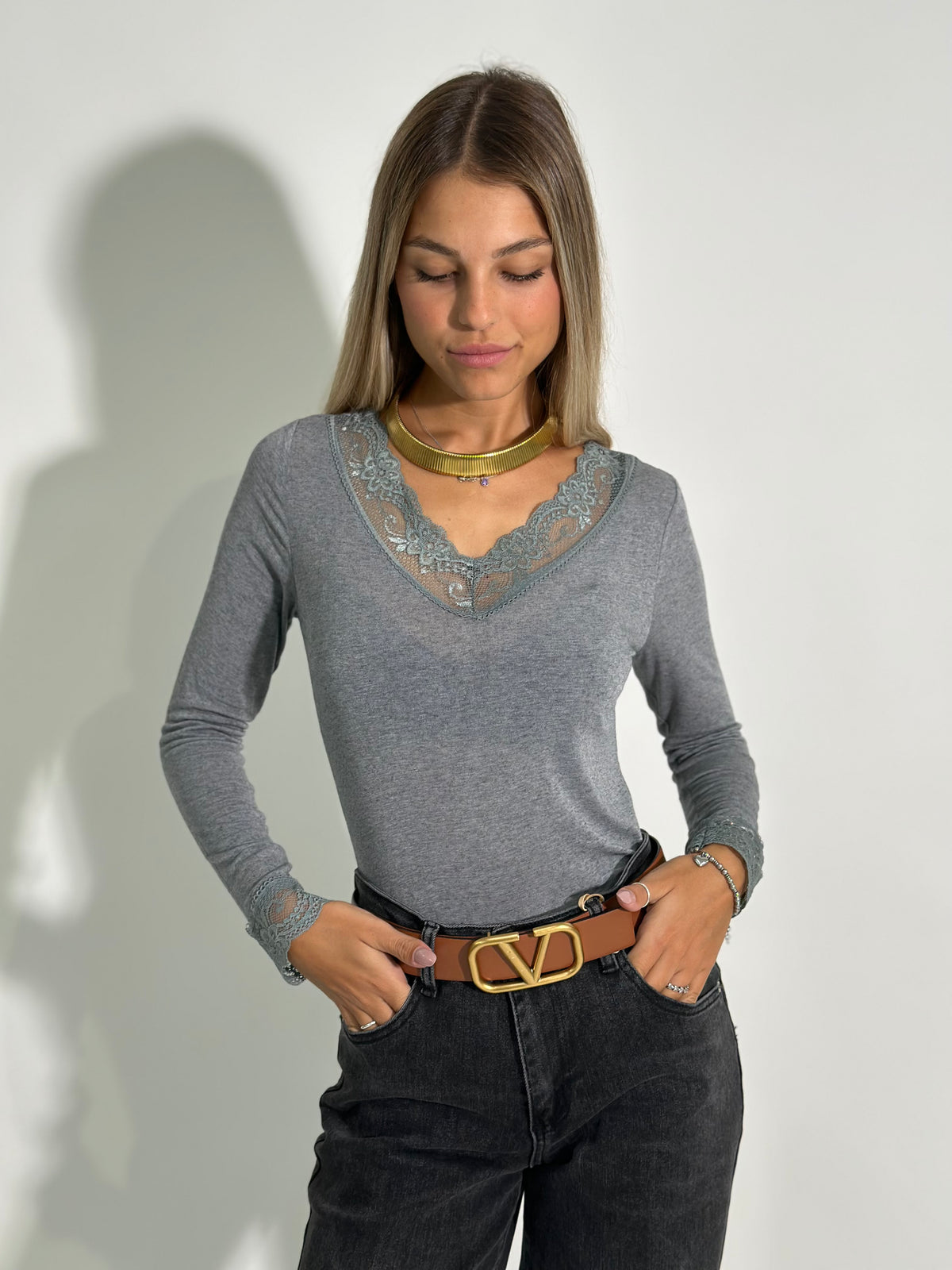 Light cashmere pizzo