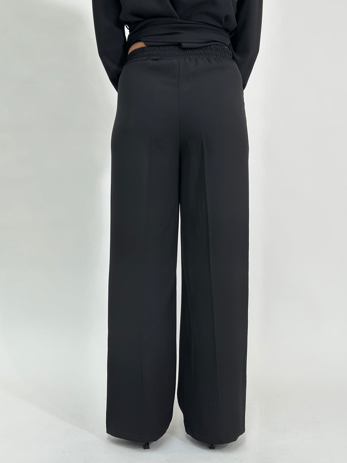 Pantalone fluido 7270 nero