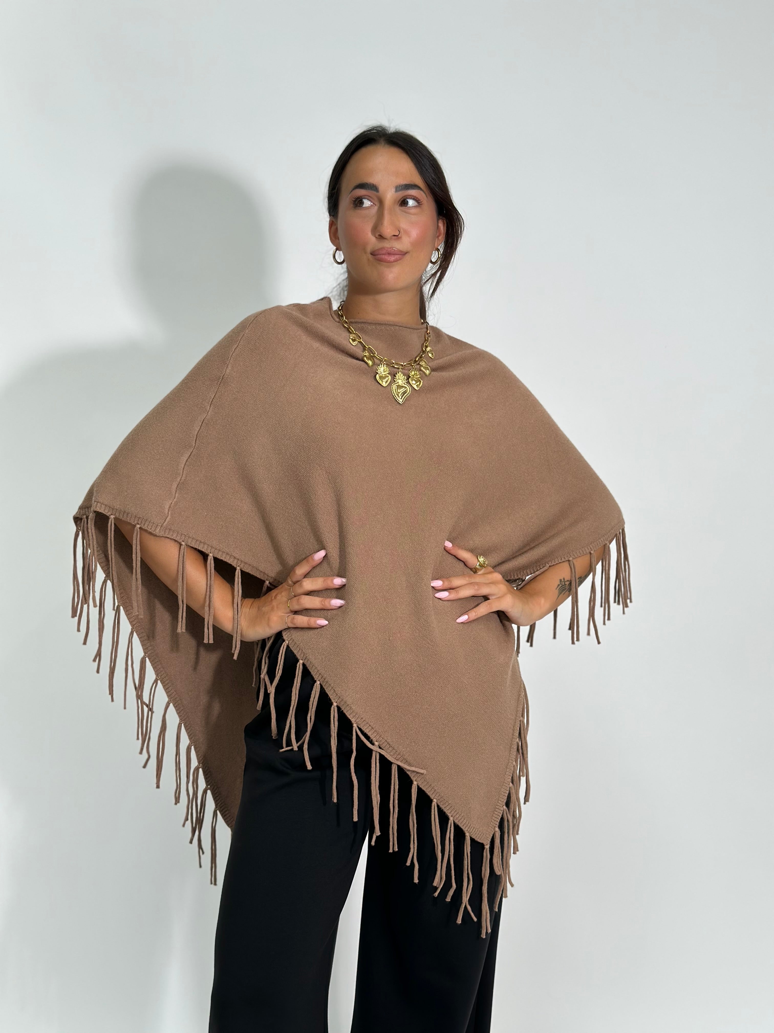 Poncho C643 CAMEL