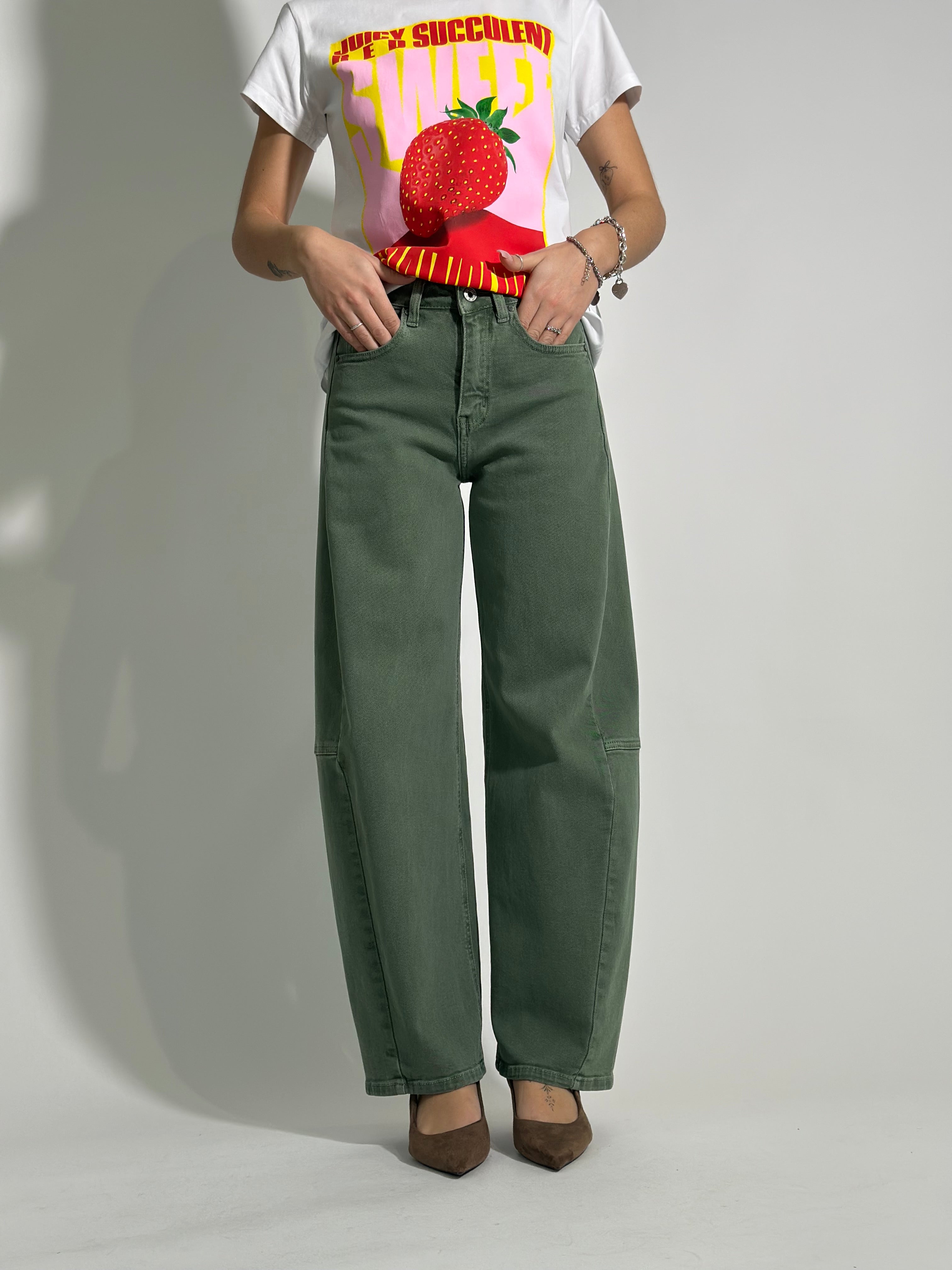 Jeans baloon 2209-4 VERDE