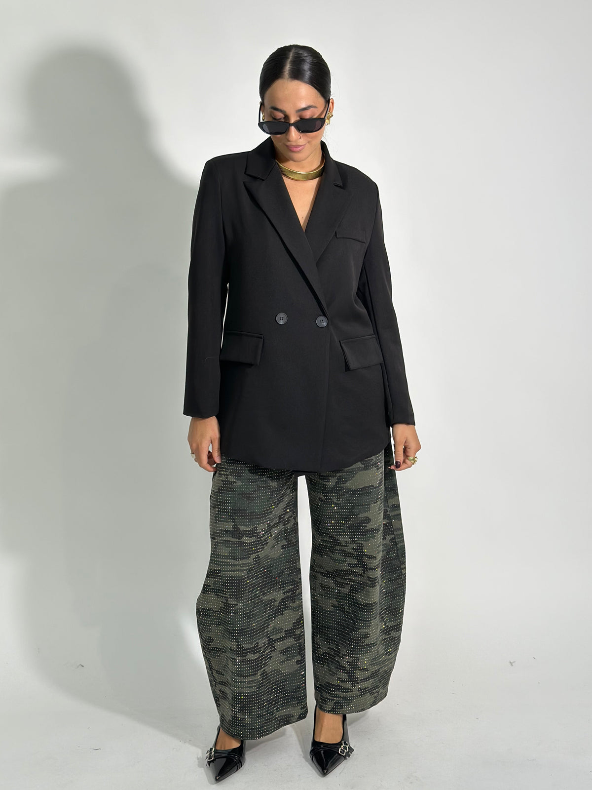 Pantalone camouflage brillantino 5559