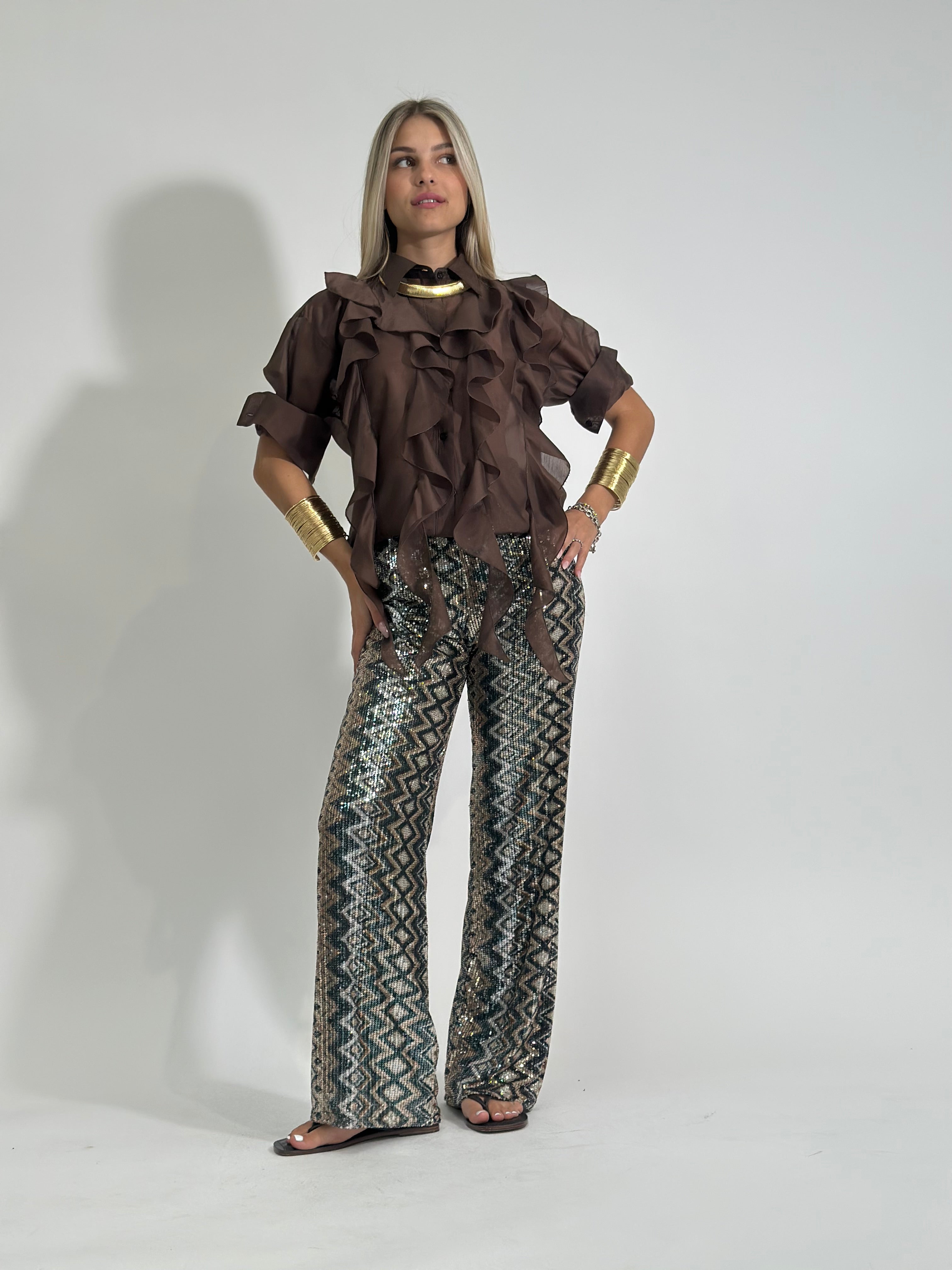 Pantalone paillettes 509