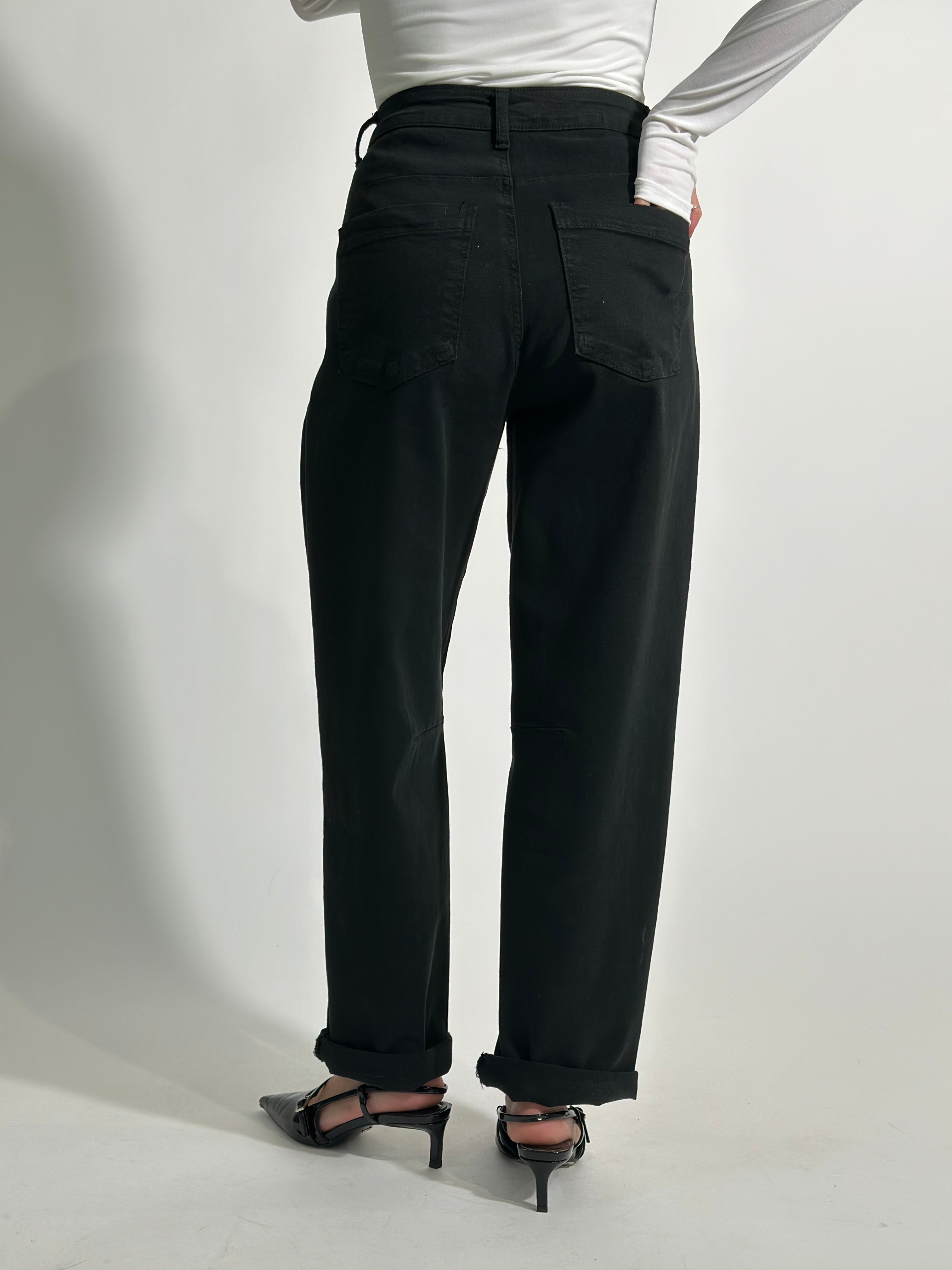 Jeans baloon SLIM 8059 BLACK