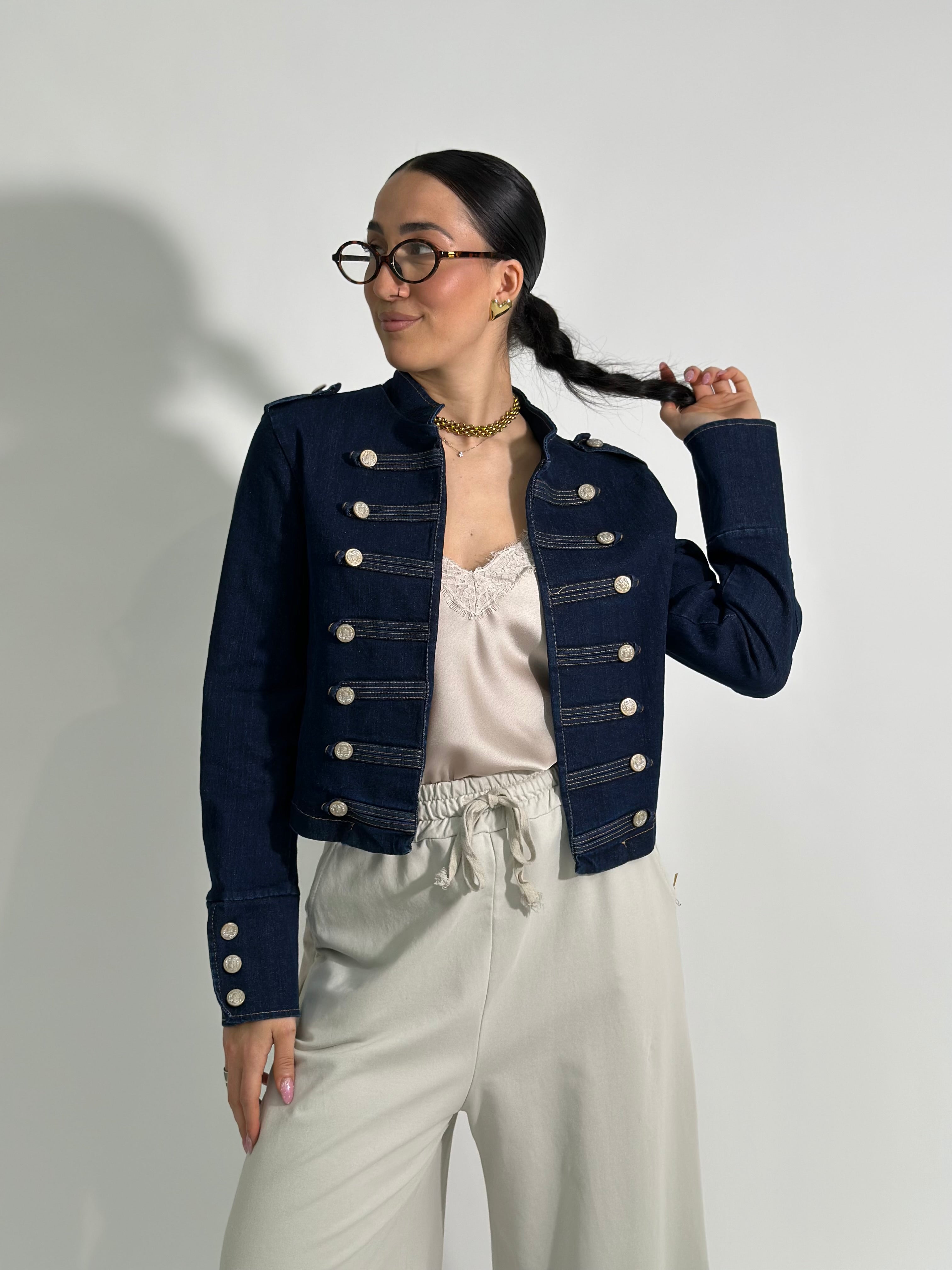 Giacca brevet denim 26233