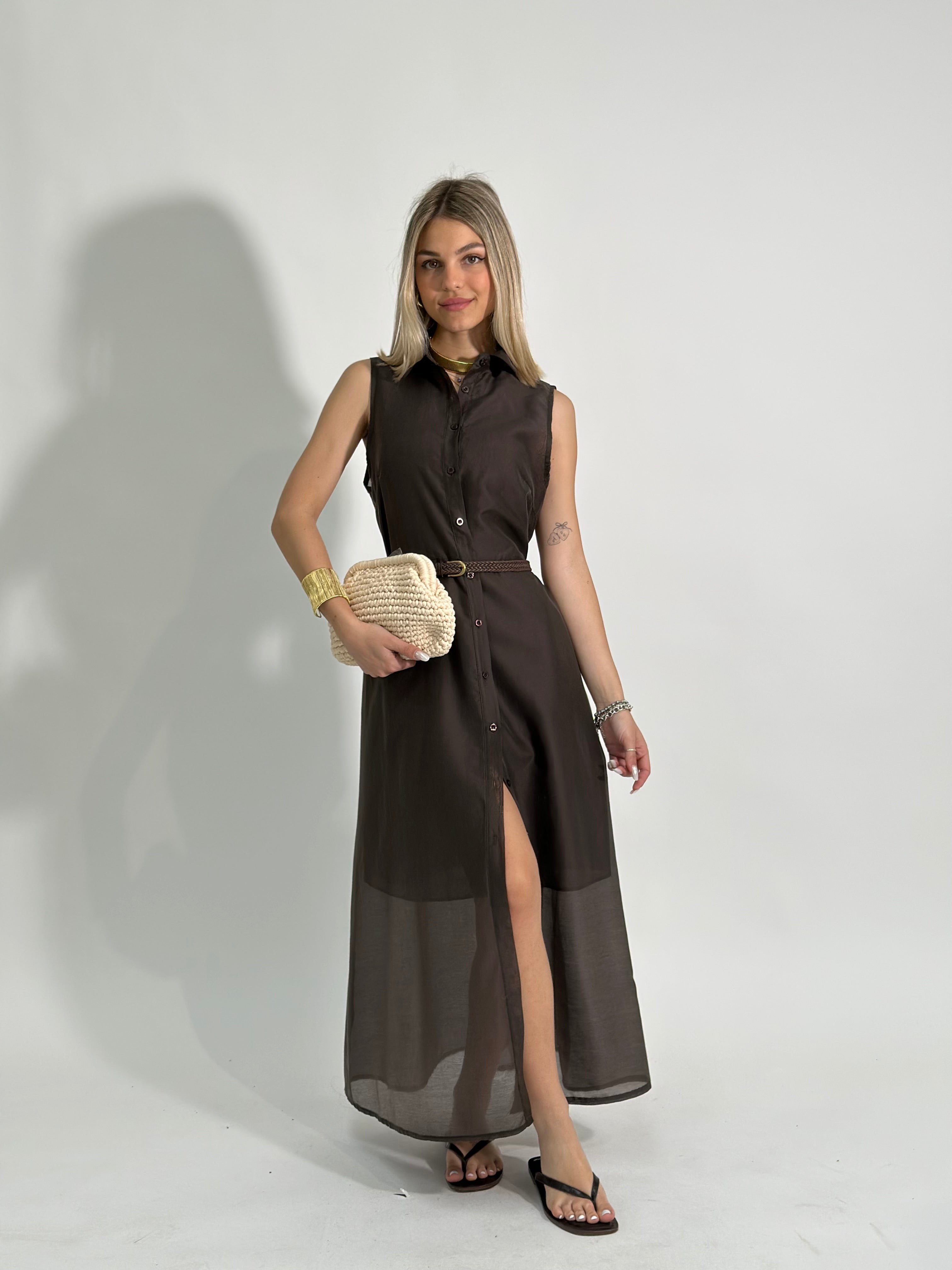 Abito chemisier tencel 28627