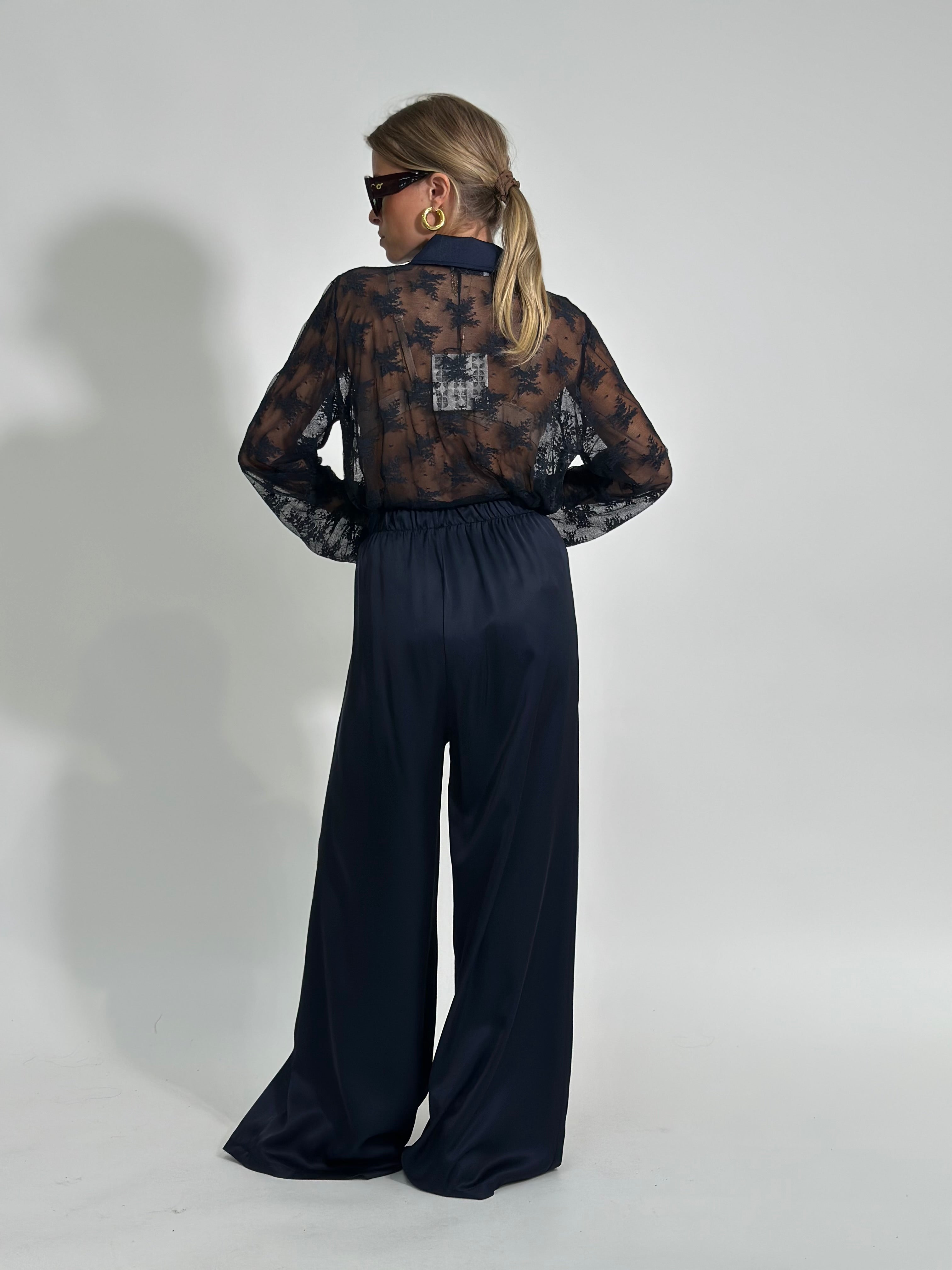 Pantalone fluido 2577 BLU