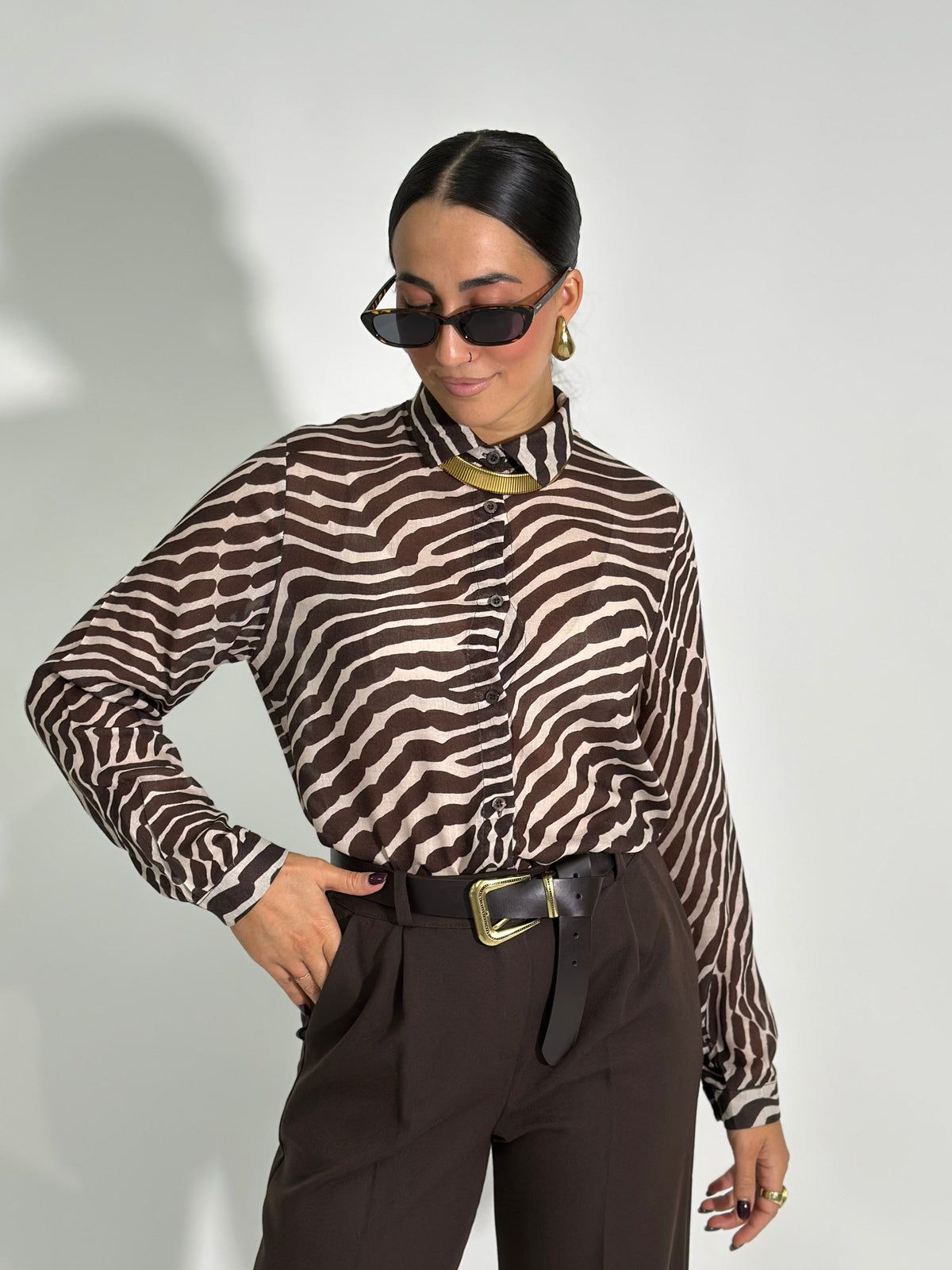 Camicia zebrata 29110